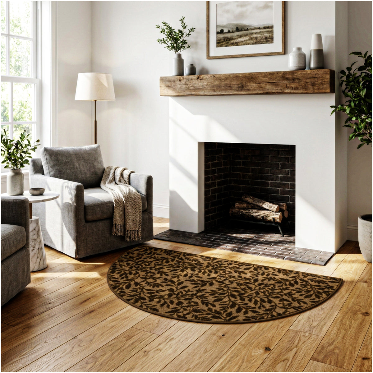 Milliken Hidden Trail Nature Pattern Indoor Area Rug – Custom Sizes