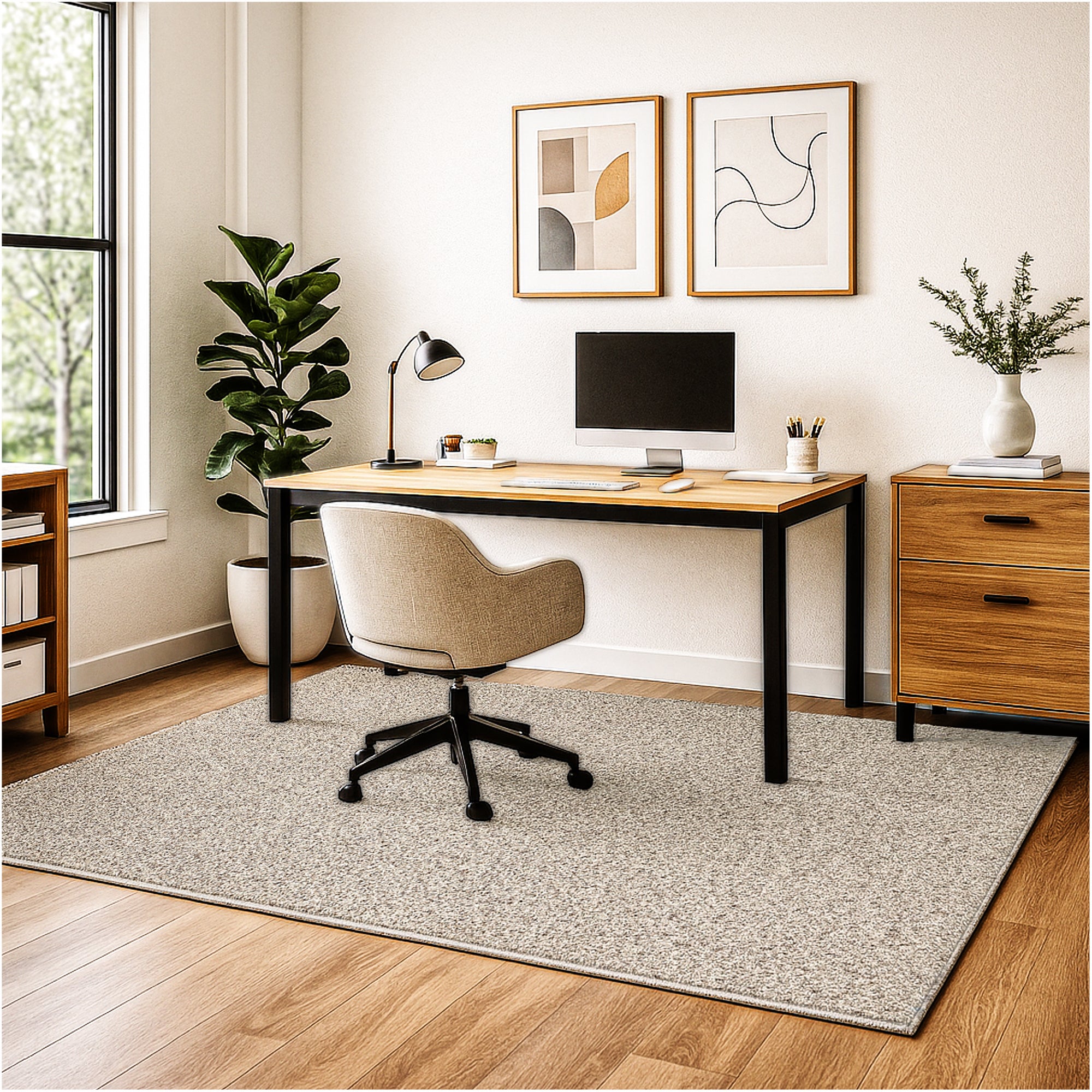 Toast of the Town Plush Frieze Area Rug