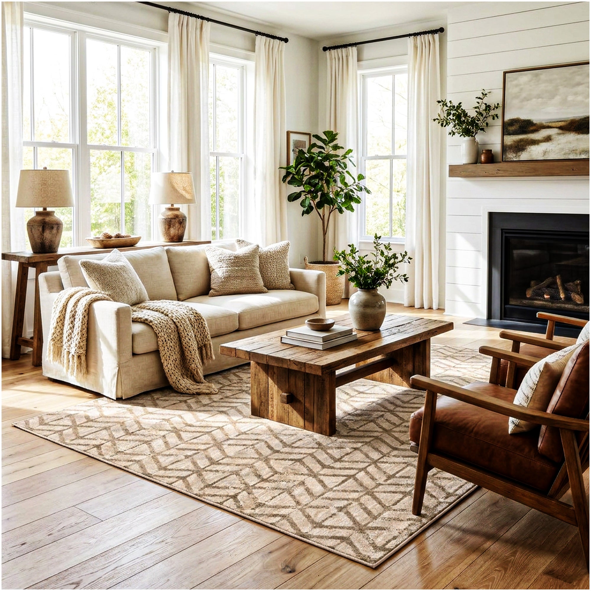 Traveler’s Path Indoor Area Rug – 40 oz Cut Pile, Custom Sizes & Colors