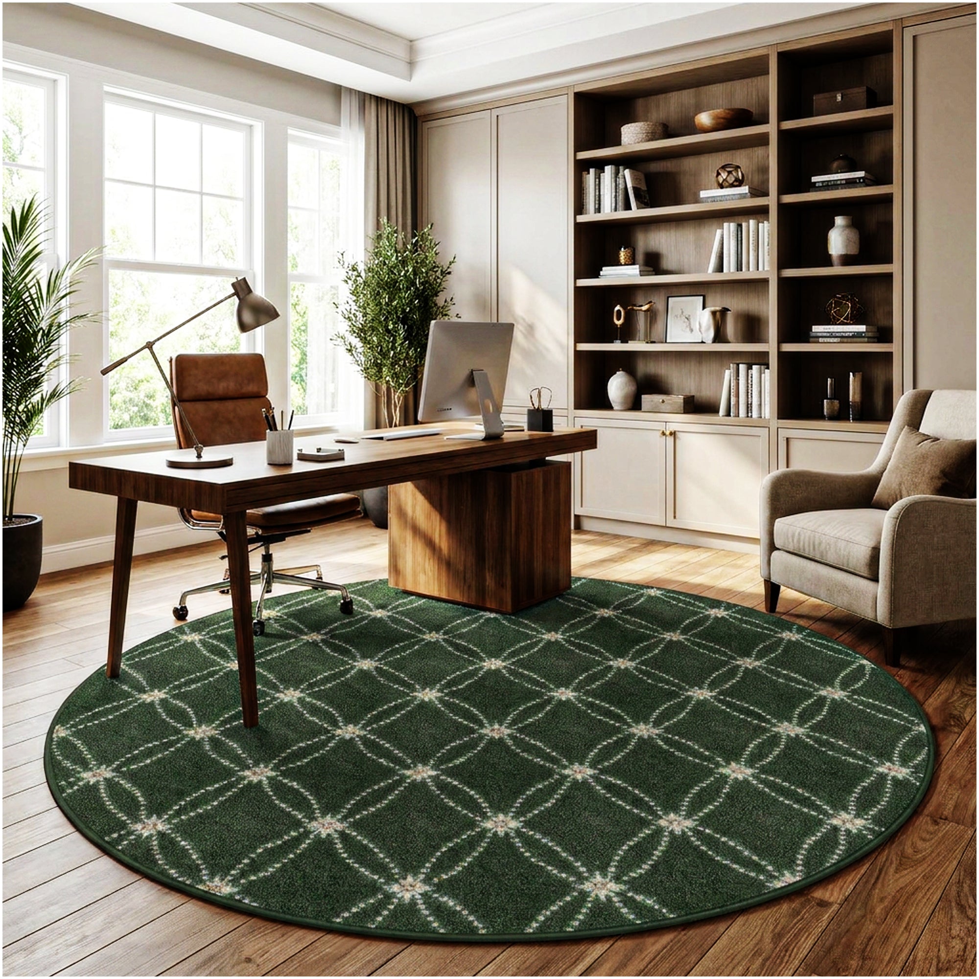 Milliken Charthouse Pattern Indoor Area Rug – 40 oz Cut Pile, Custom Sizes & Colors