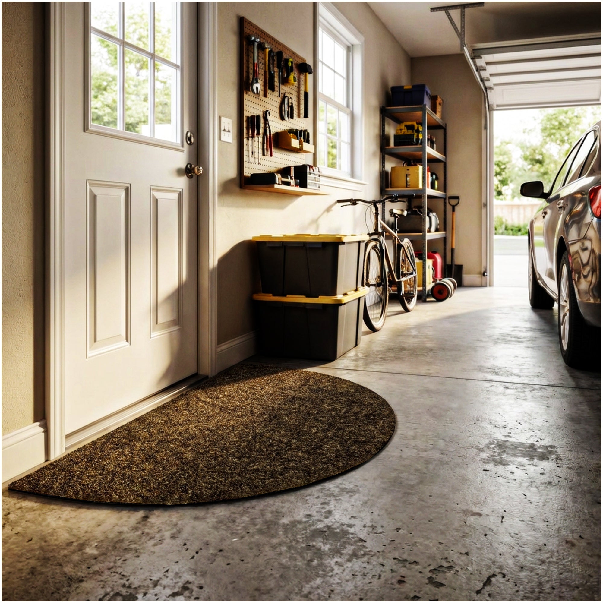 Grizzly Turf Indoor/Outdoor Area Rug – Durable, Weatherproof, Custom Cut