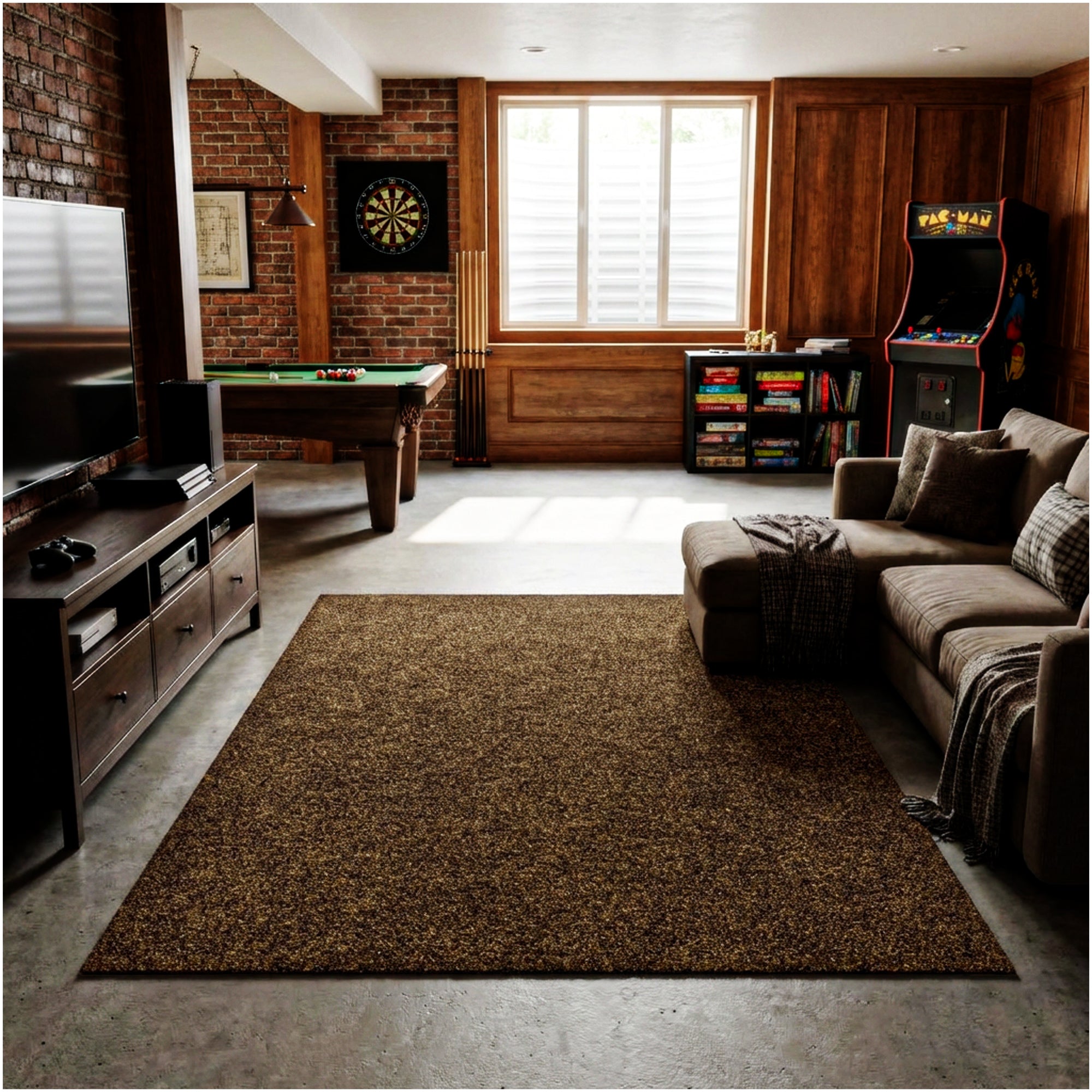 Grizzly Turf Indoor/Outdoor Area Rug – Durable, Weatherproof, Custom Cut