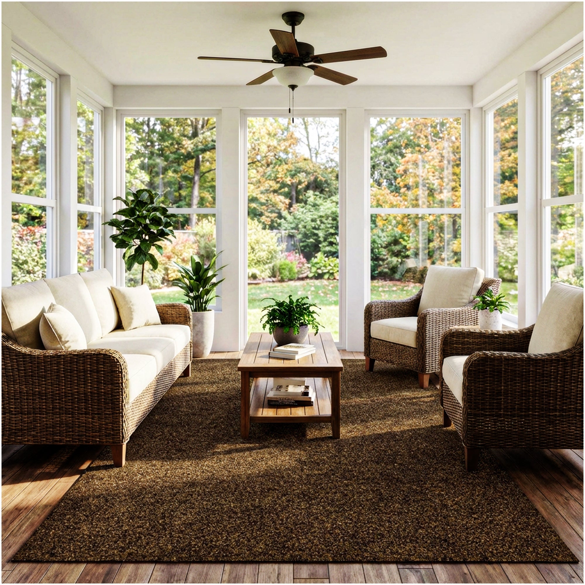 Grizzly Turf Indoor/Outdoor Area Rug – Durable, Weatherproof, Custom Cut