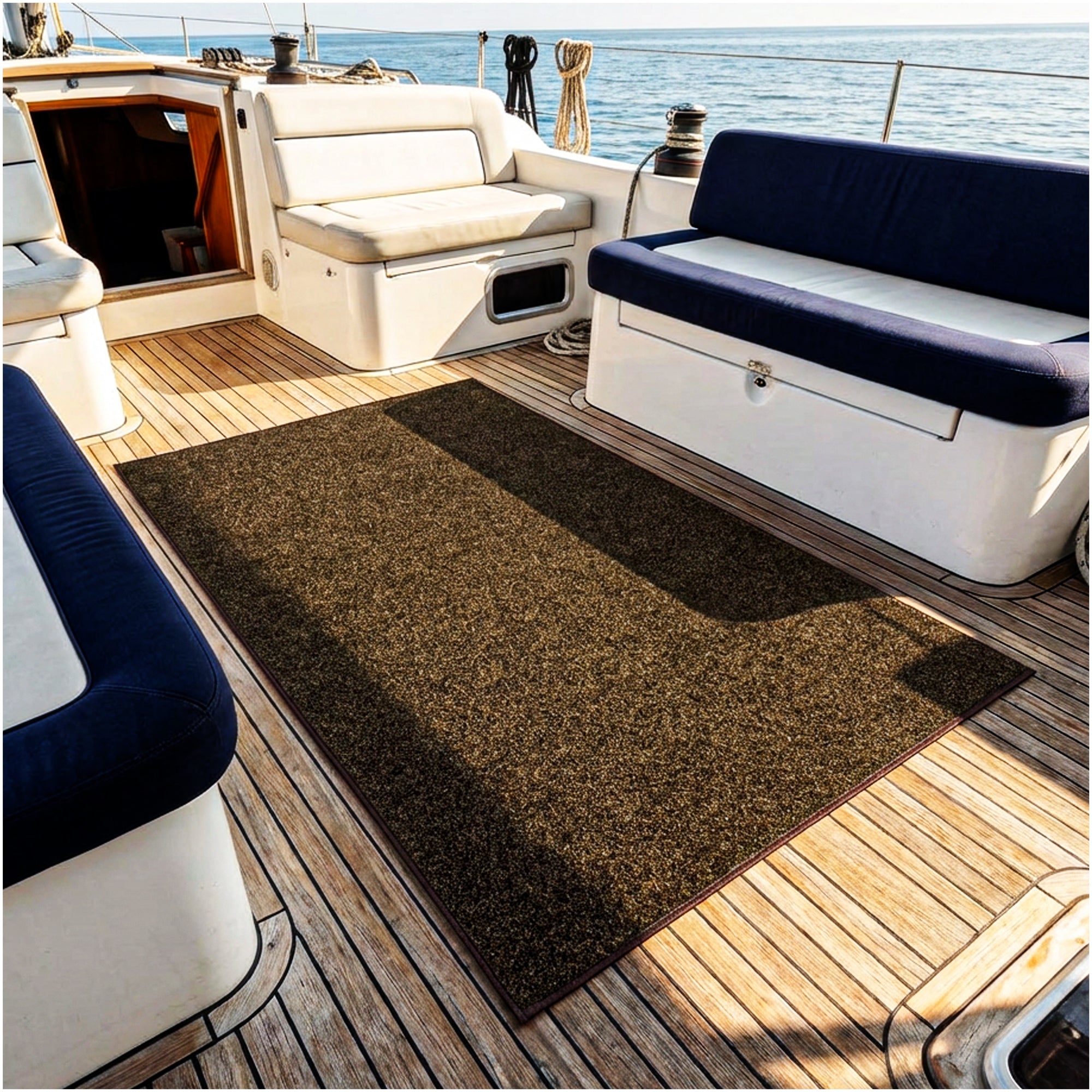 Grizzly Turf Indoor/Outdoor Area Rug – Durable, Weatherproof, Custom Cut