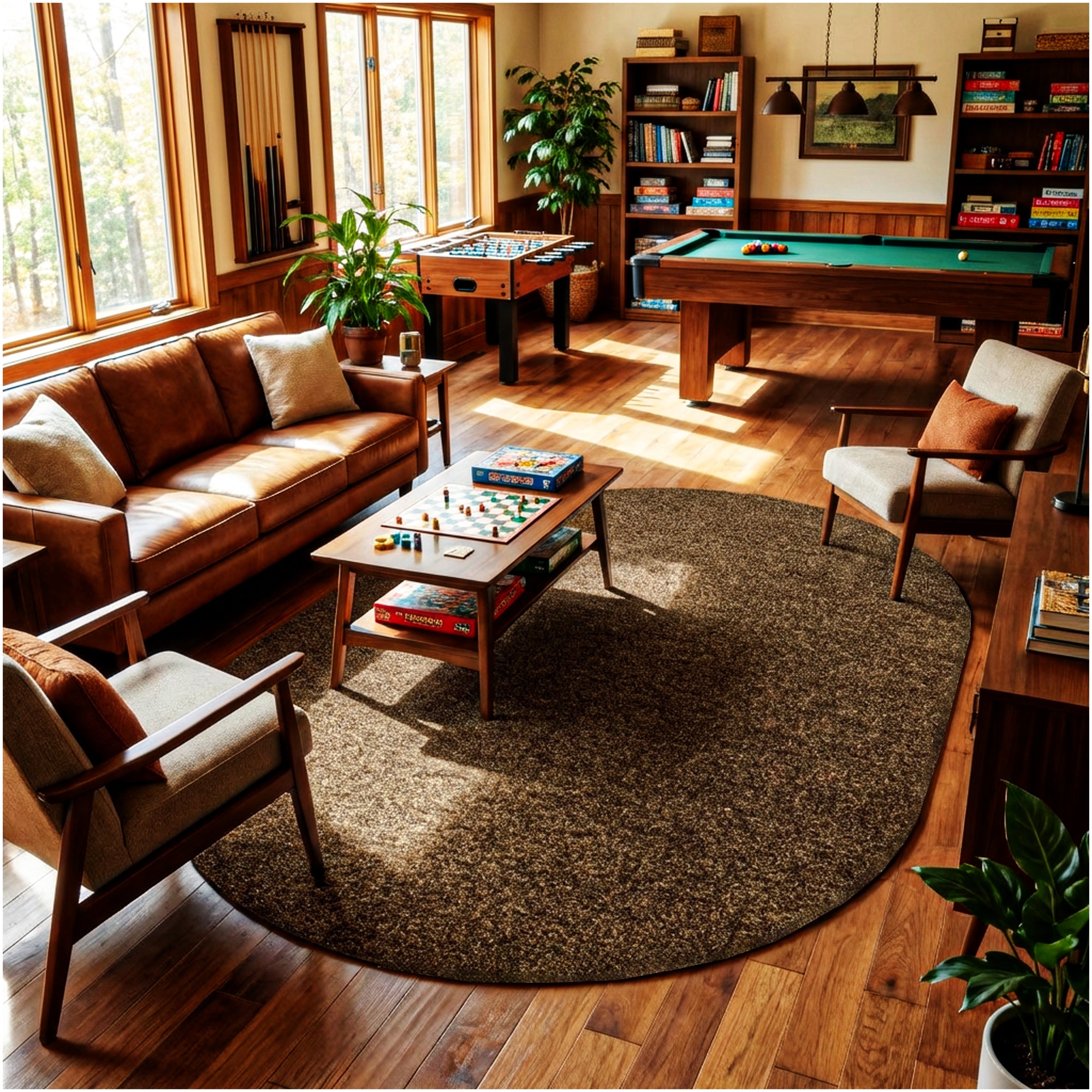 Grizzly Turf Indoor/Outdoor Area Rug – Durable, Weatherproof, Custom Cut