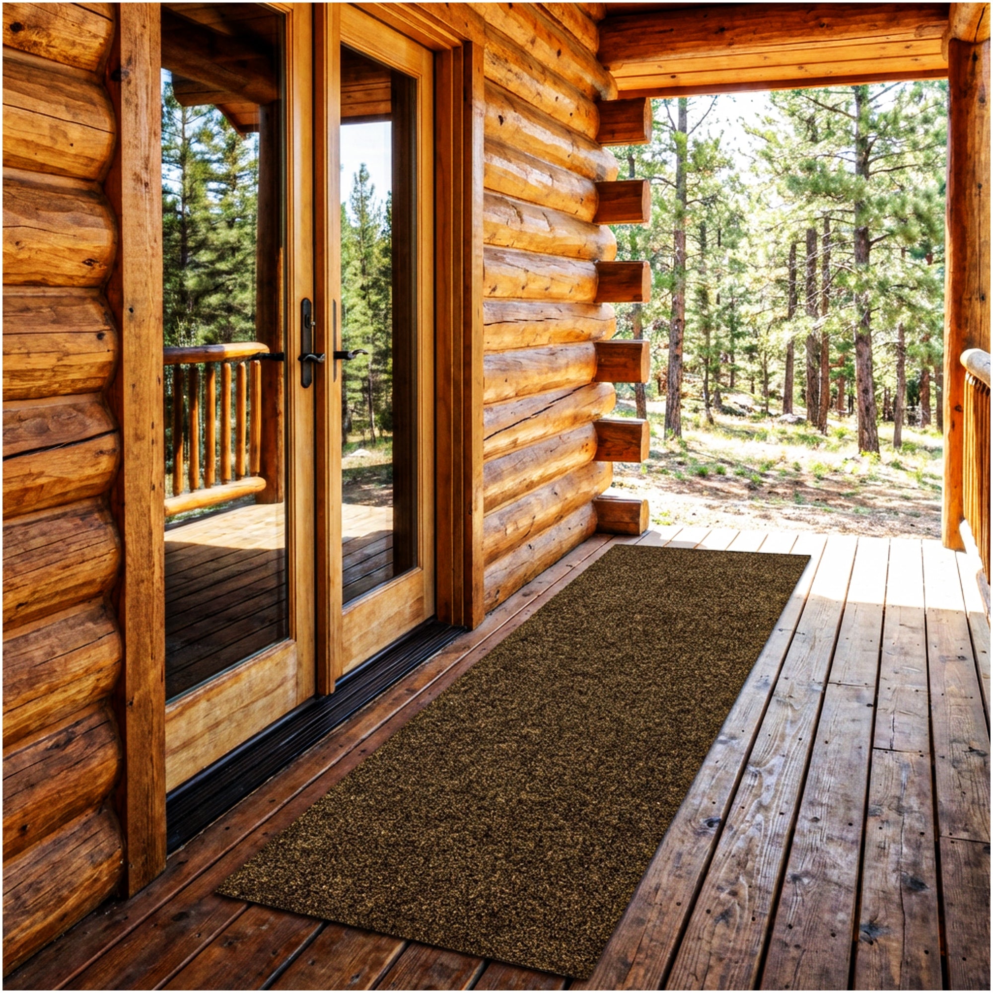 Grizzly Turf Indoor/Outdoor Area Rug – Durable, Weatherproof, Custom Cut