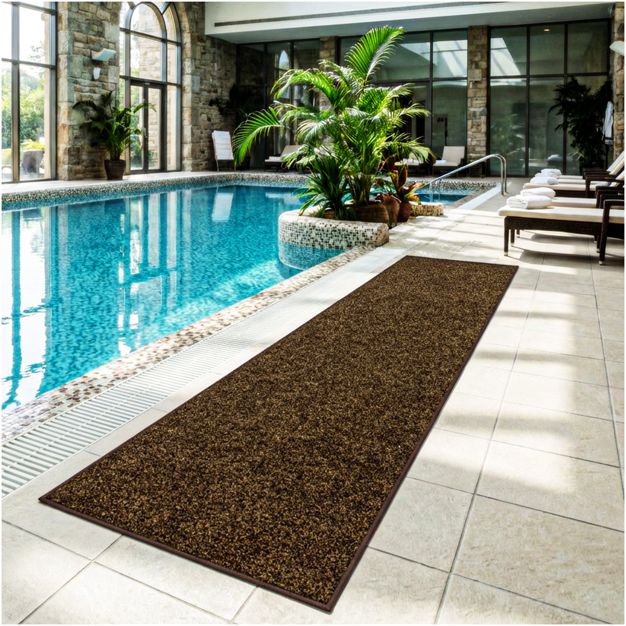 Grizzly Turf Indoor/Outdoor Area Rug – Durable, Weatherproof, Custom Cut