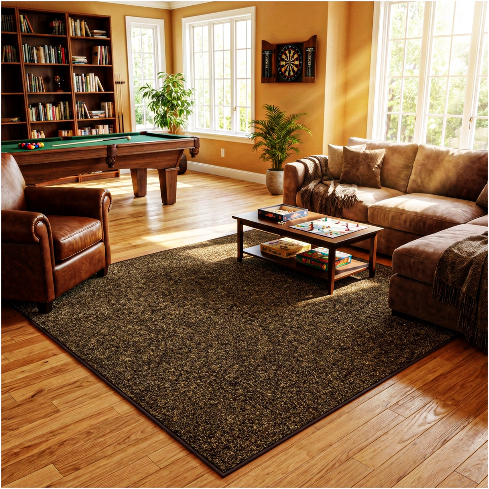 Grizzly Turf Indoor/Outdoor Area Rug – Durable, Weatherproof, Custom Cut