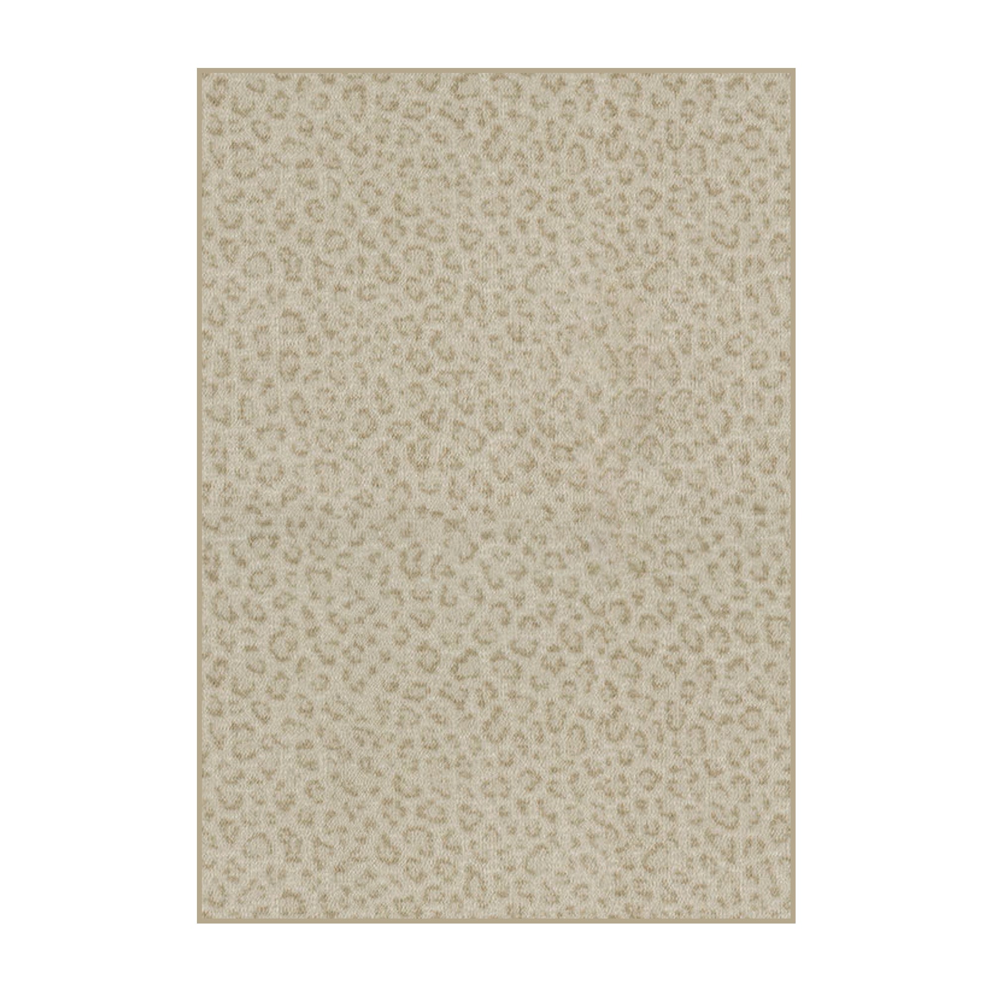 Milliken Exotic Touch Leopard Indoor Area Rug – 40 oz Cut Pile, Custom Sizes & Colors