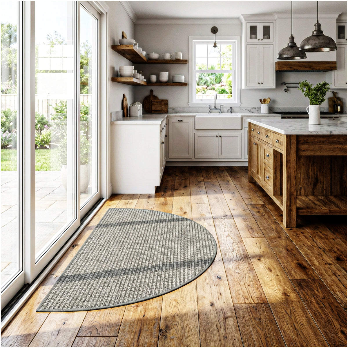 Dominica Indoor Outdoor Area Rug – Custom Size Patio Rug