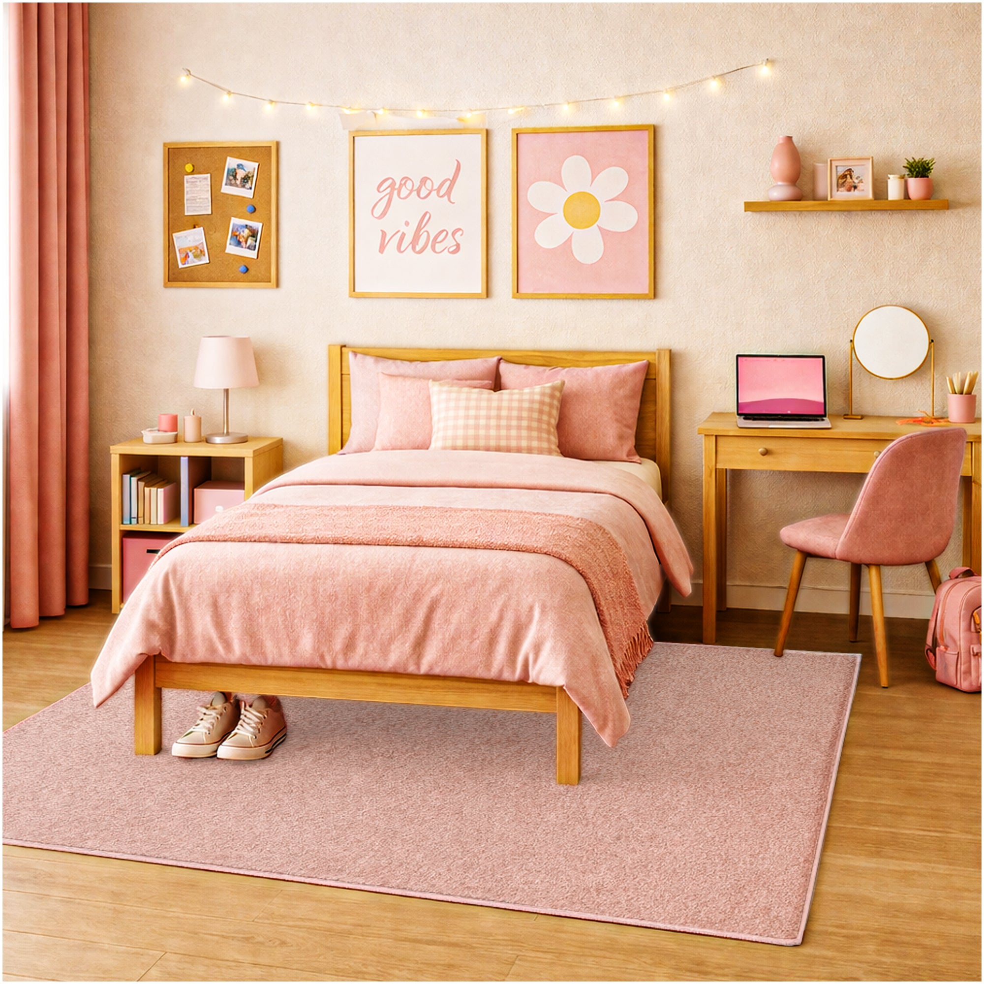 Kid Crossing Soft Area Rug – Colorful Collection, Custom Sizes Available