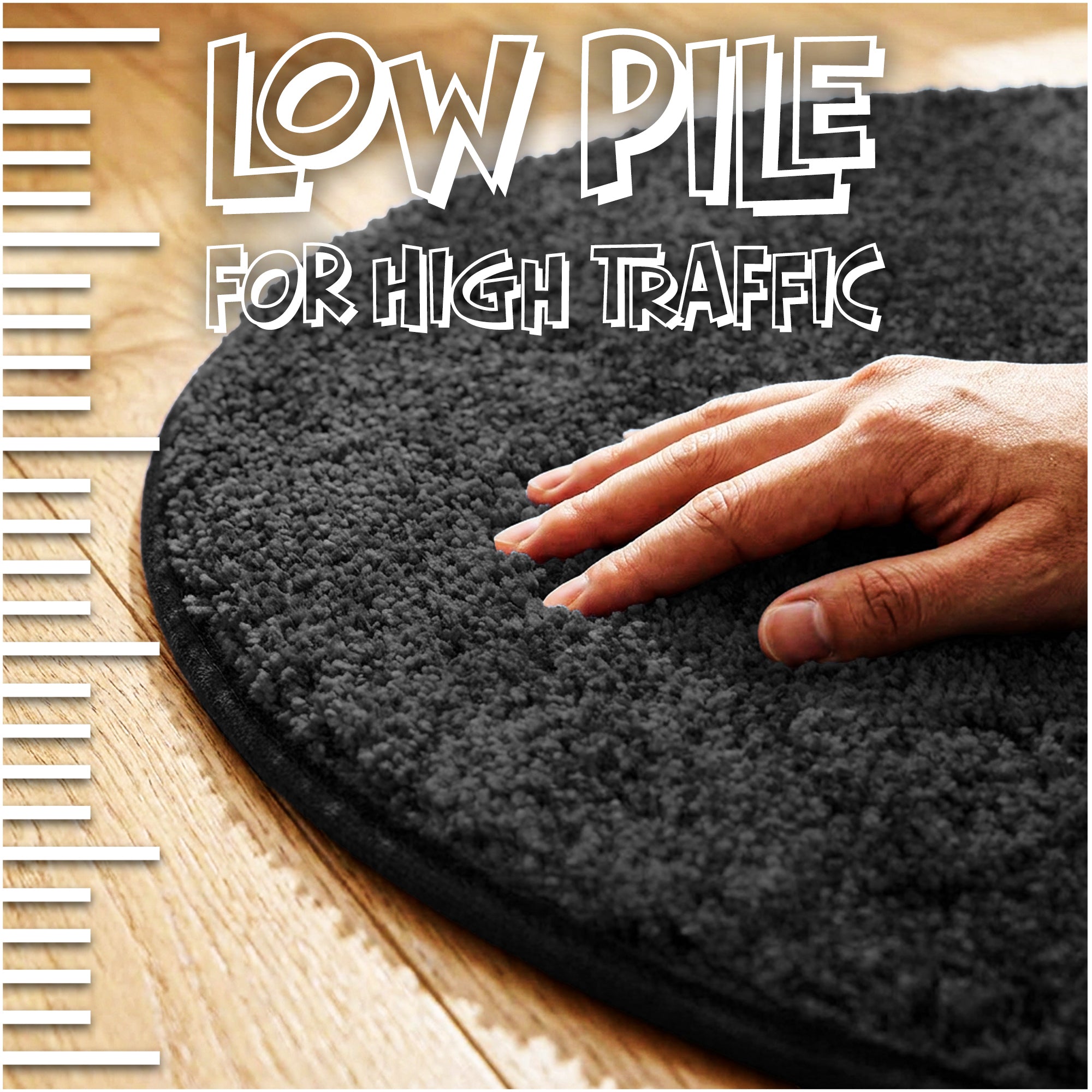 Children’s Classroom Carpet Circle Seats – Multiple Colors | 18” Round Soft Floor Cushions