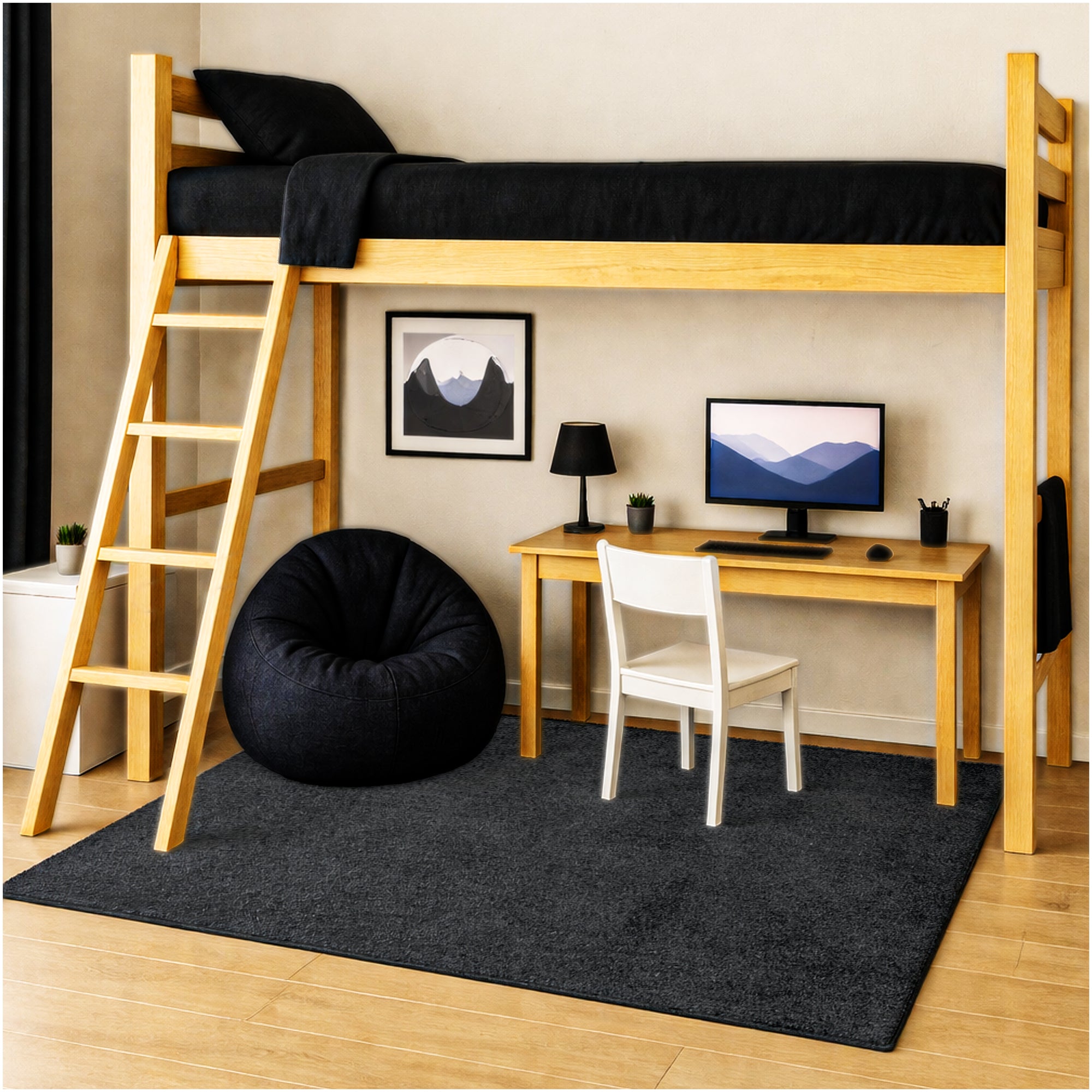 Kid Crossing Soft Area Rug – Colorful Collection, Custom Sizes Available