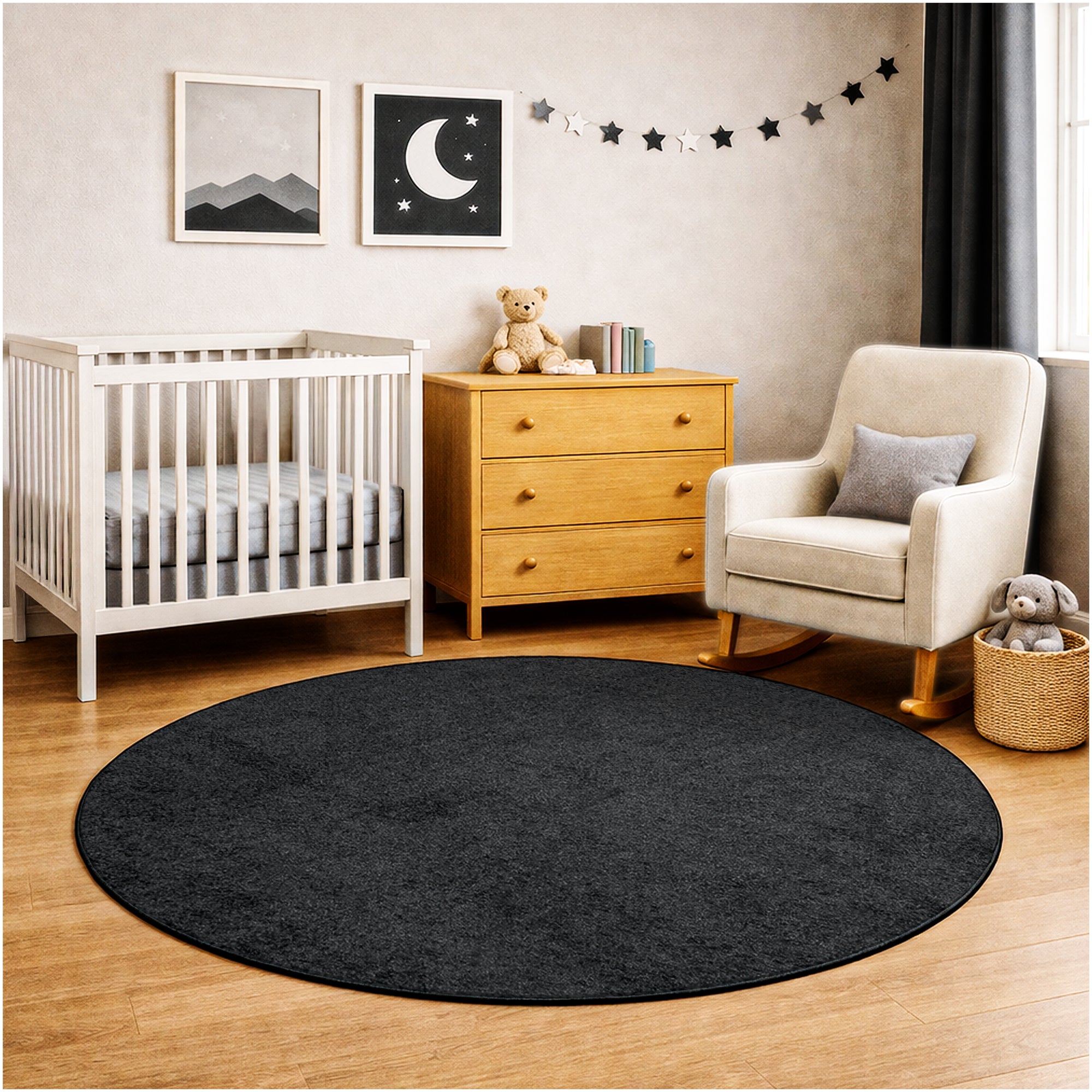 Kid Crossing Soft Area Rug – Colorful Collection, Custom Sizes Available - Sample