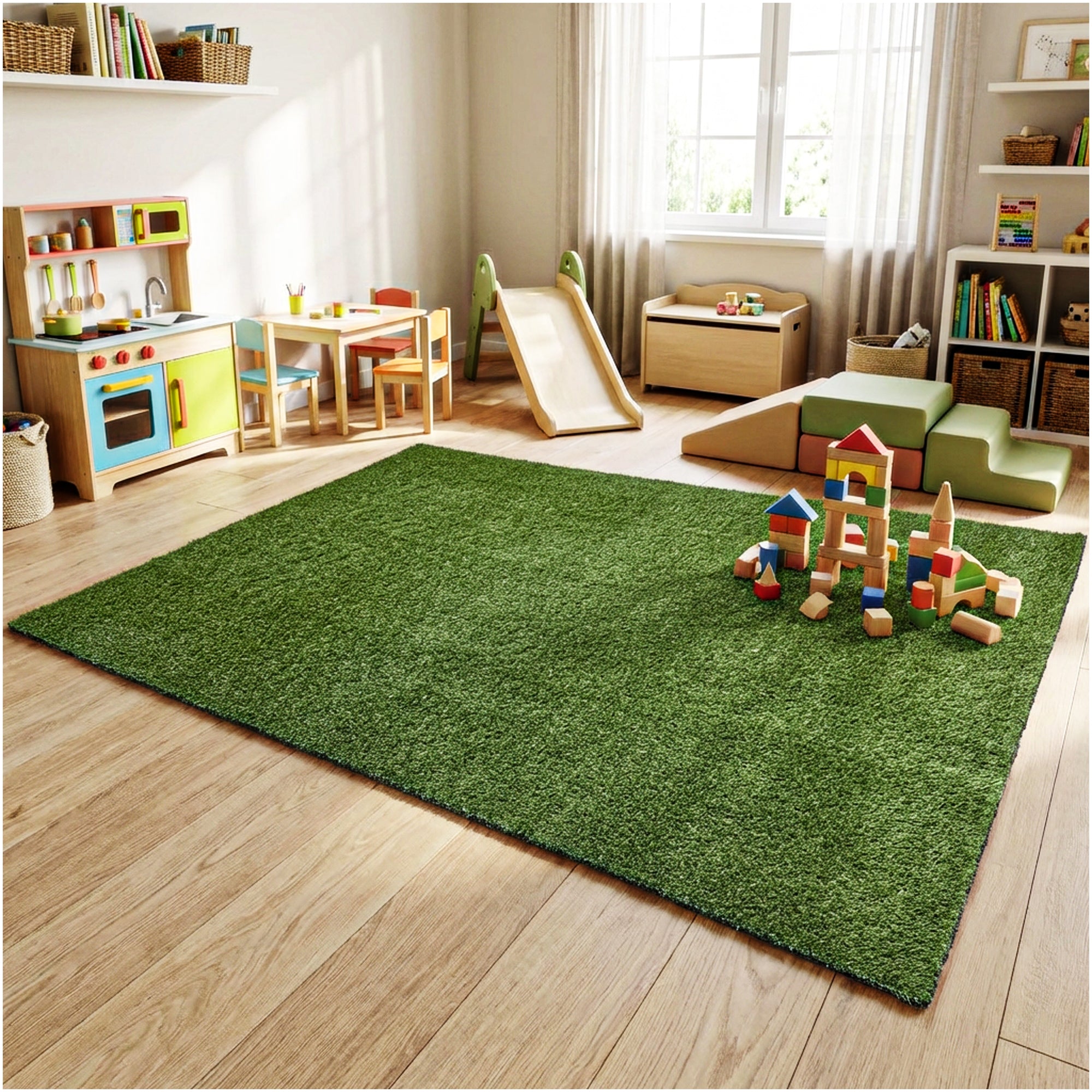 Artificial Grass Rug 5'x7' | Premium 54oz Indoor Outdoor Turf