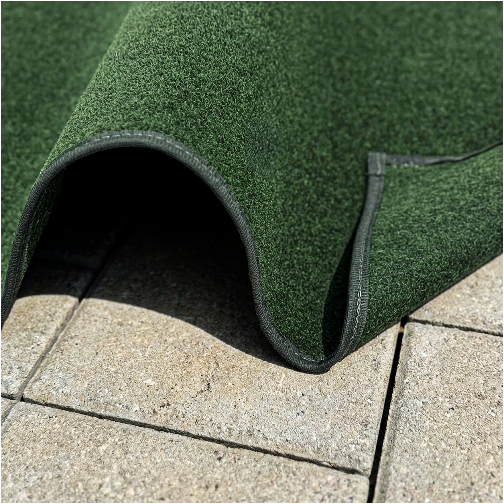Grizzly Turf Indoor/Outdoor Area Rug – Durable, Weatherproof, Custom Cut