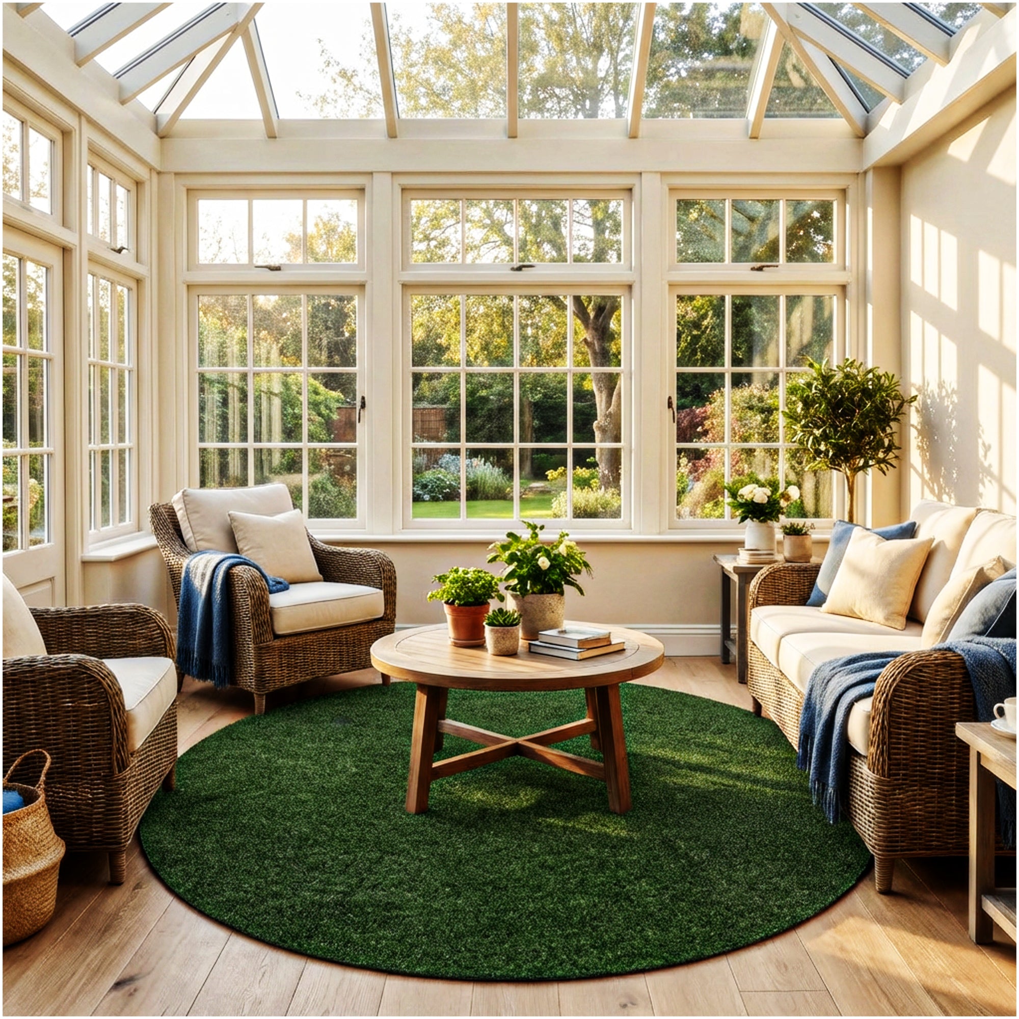 Grizzly Turf Indoor/Outdoor Area Rug – Durable, Weatherproof, Custom Cut