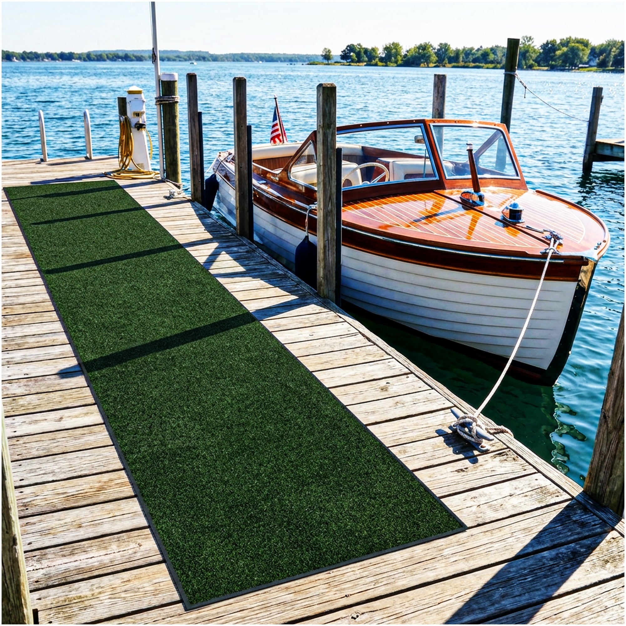 Grizzly Turf Indoor/Outdoor Area Rug – Durable, Weatherproof, Custom Cut