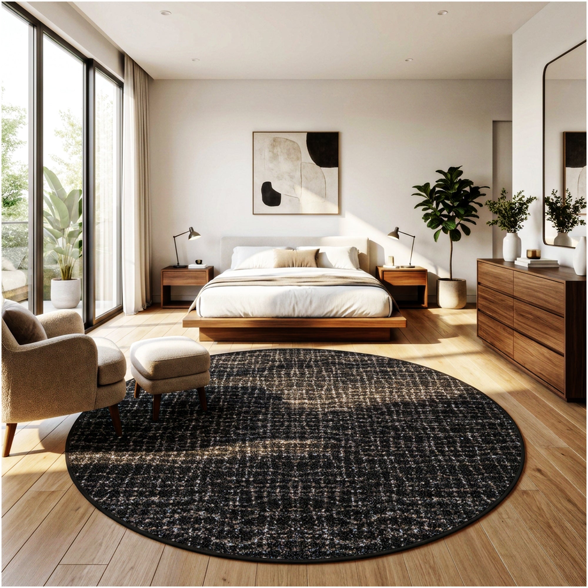 Milliken Modern Backdrop Pattern Indoor Area Rug – Custom Sizes