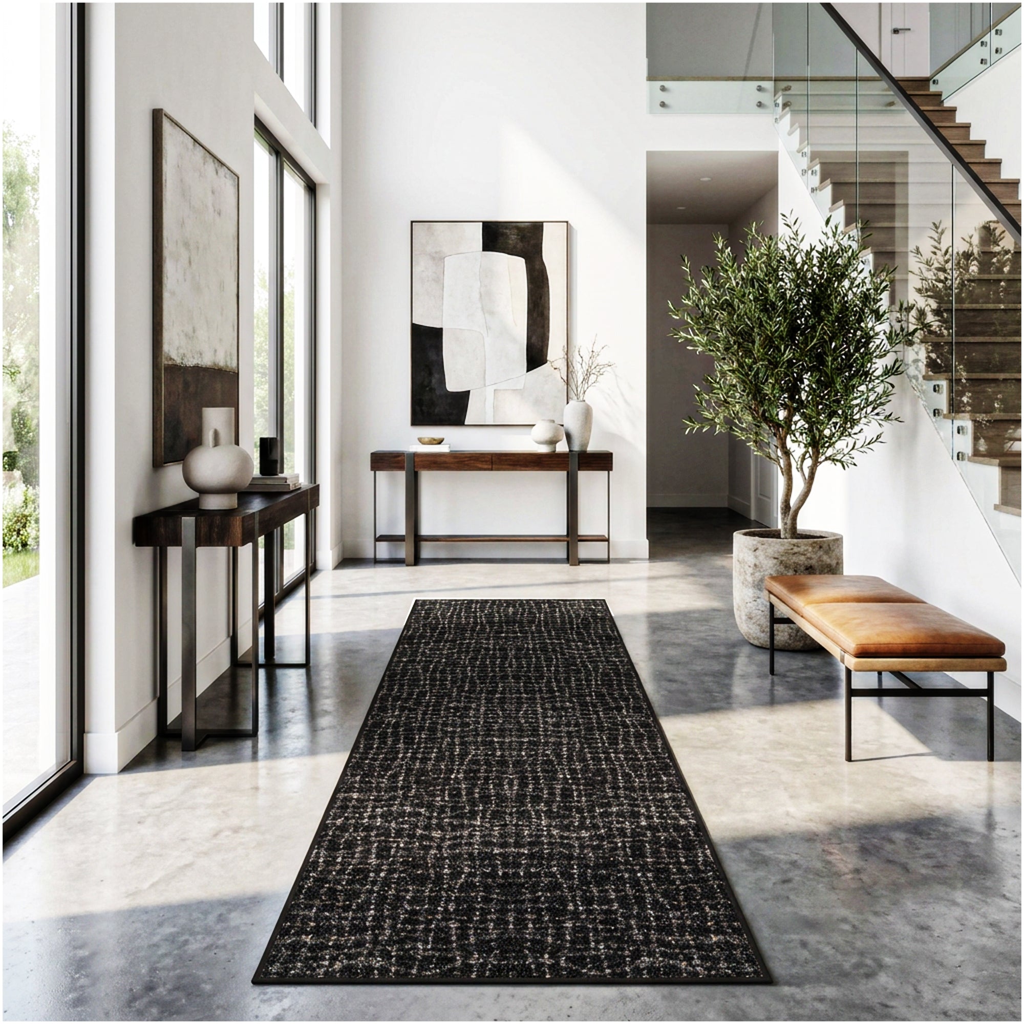 Milliken Modern Backdrop Pattern Indoor Area Rug – Custom Sizes