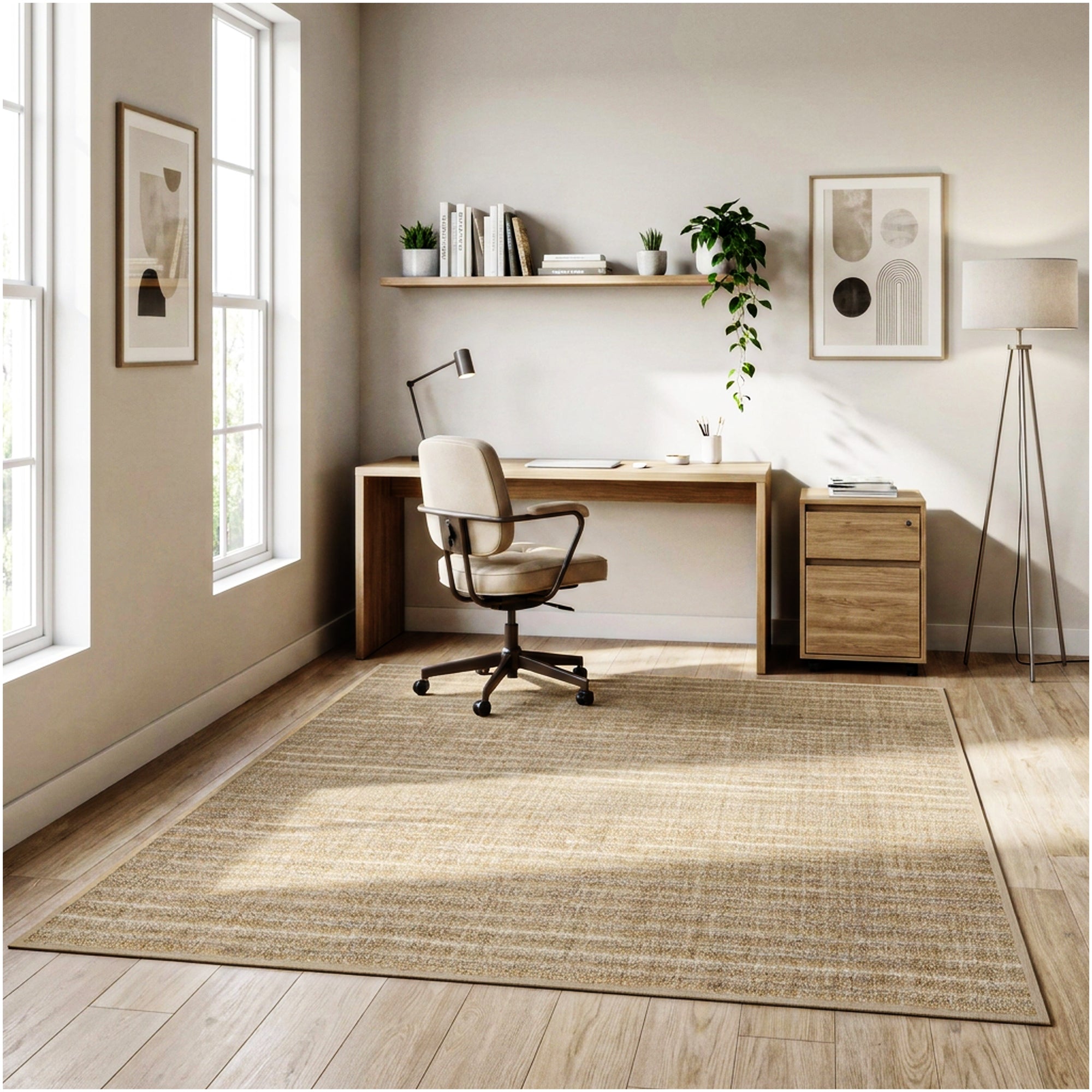 Milliken Stitches Indoor Area Rug – Standard Sizes & Color Options