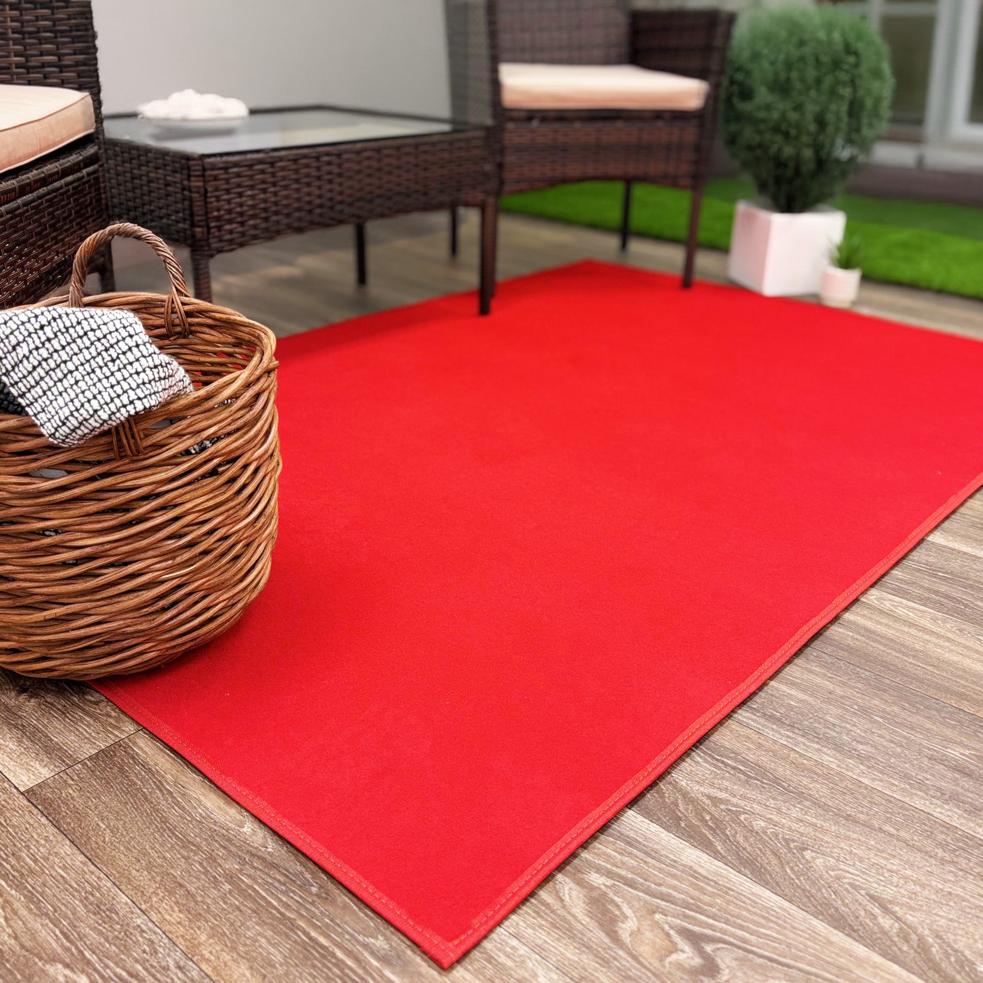 Economical Indoor/Outdoor Carpet Rug (10 Colors)