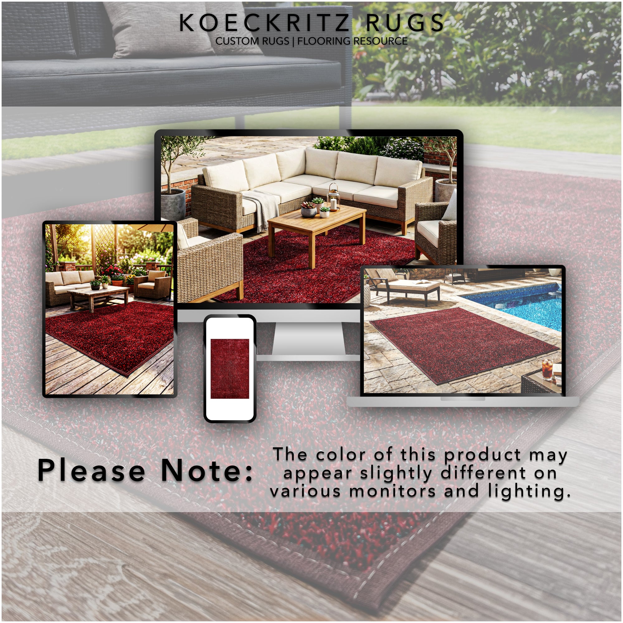 Indoor/Outdoor Artificial Grass Rugs – Lightweight, Standard Sizes, 6 Colors