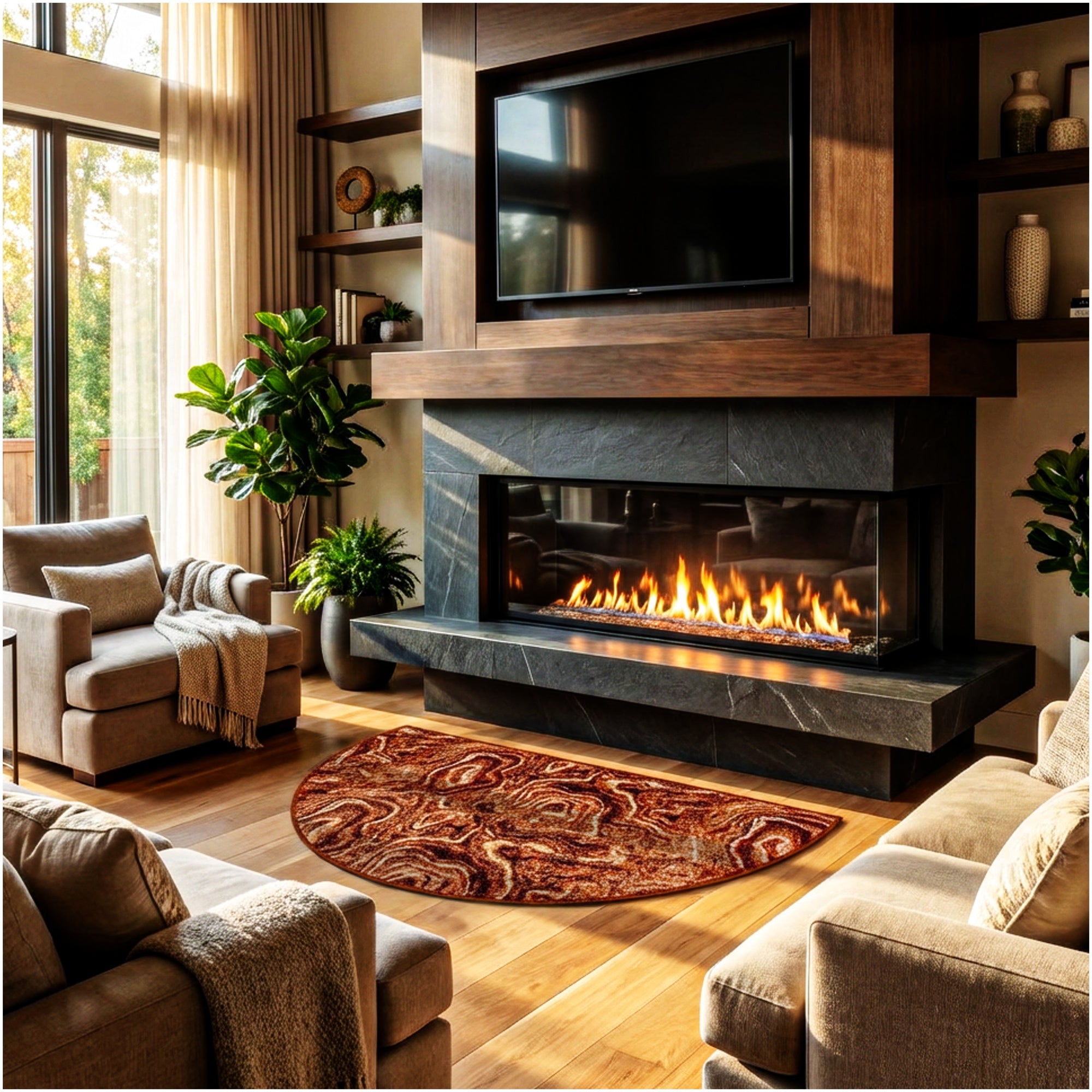 Milliken Nature’s Gem Indoor Area Rug – Custom Size & Color