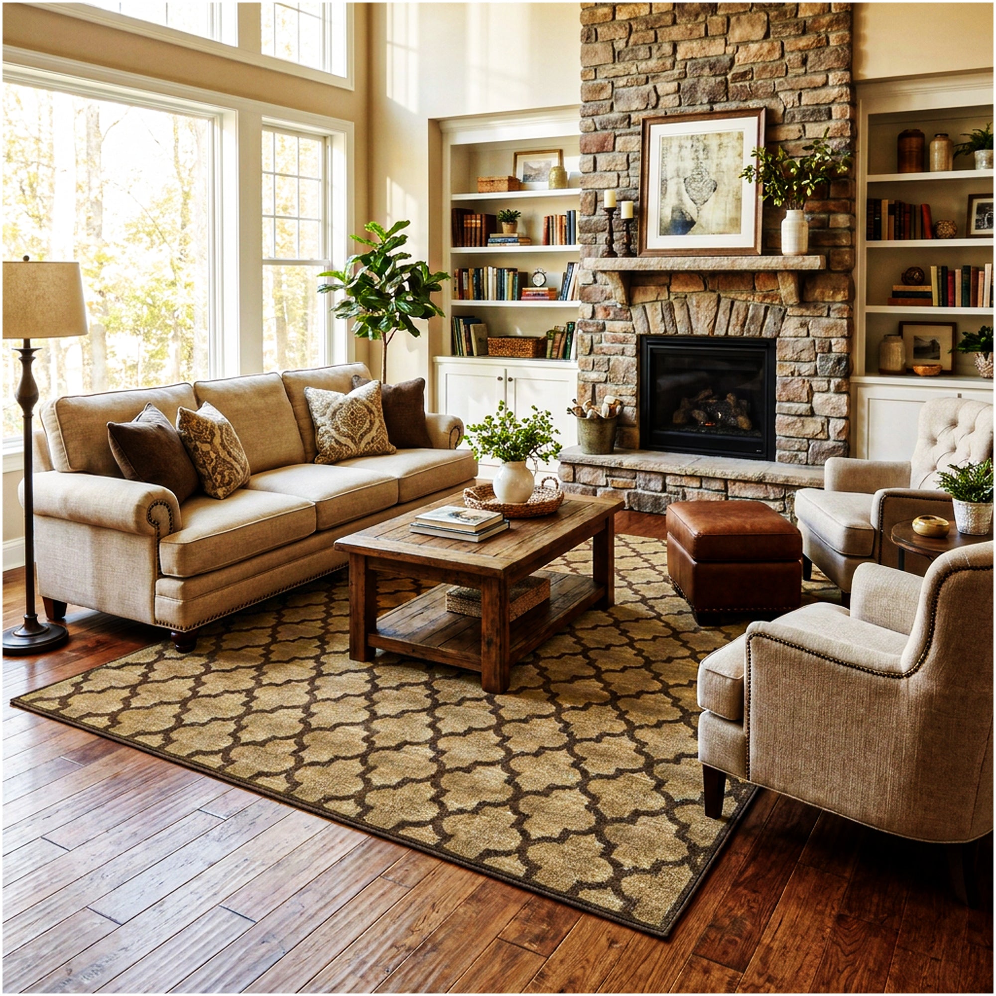 Milliken Cavetto Moroccan-Inspired Indoor Area Rug