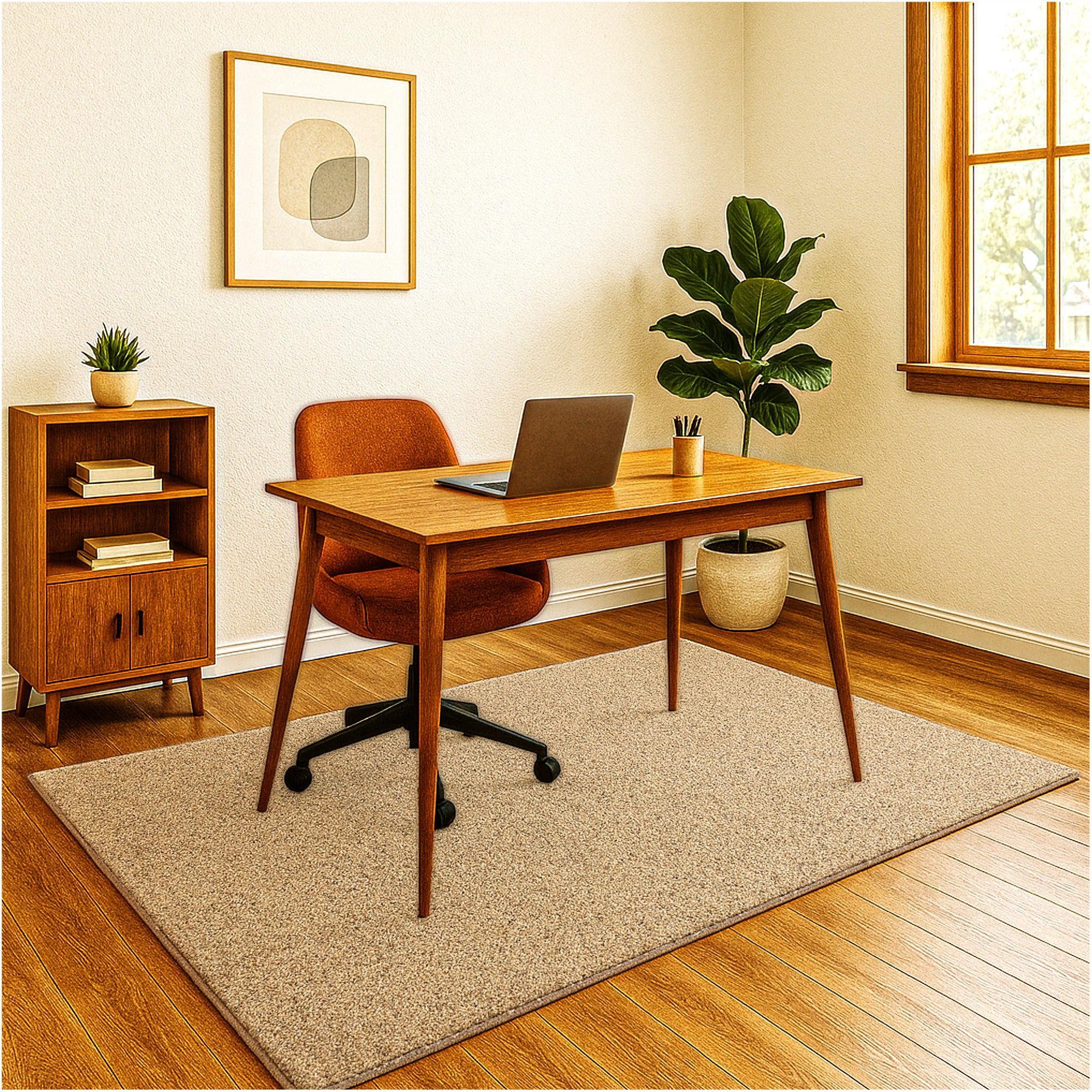 Toast of the Town Plush Frieze Area Rug