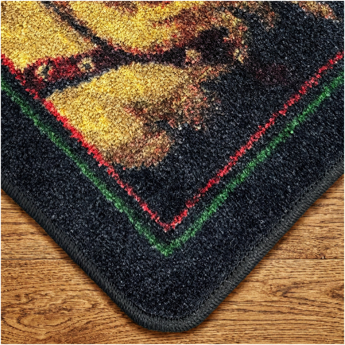 Santa's Visit Christmas Area Rug – Multiple Sizes