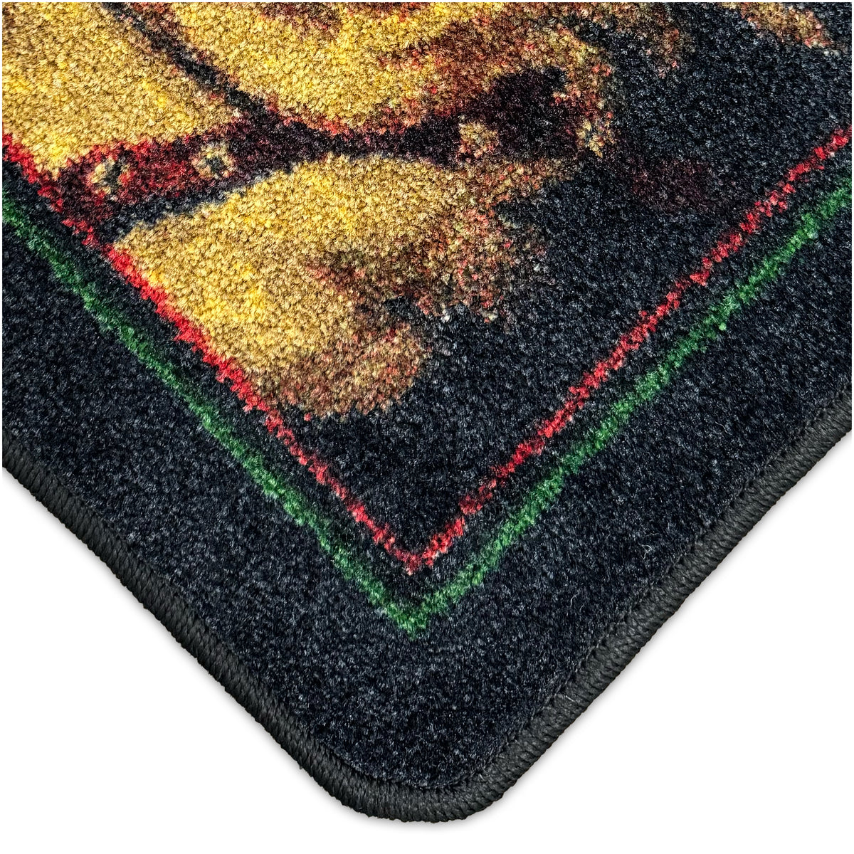 Santa's Visit Christmas Area Rug – Multiple Sizes