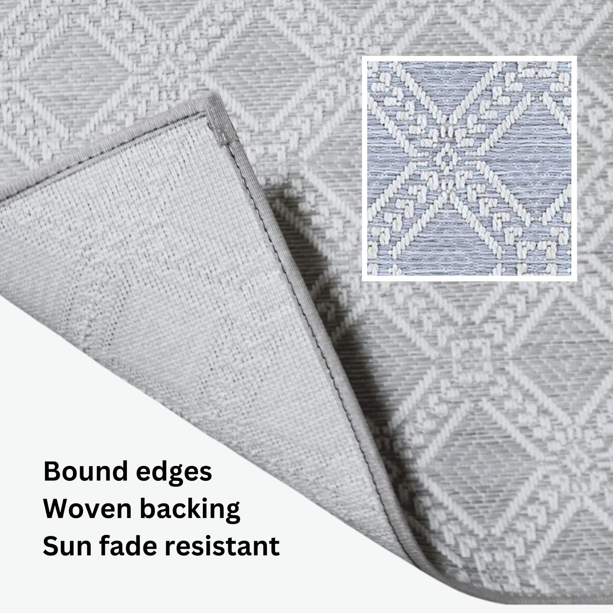 Belmar Custom Size Indoor & Outdoor Area Rug