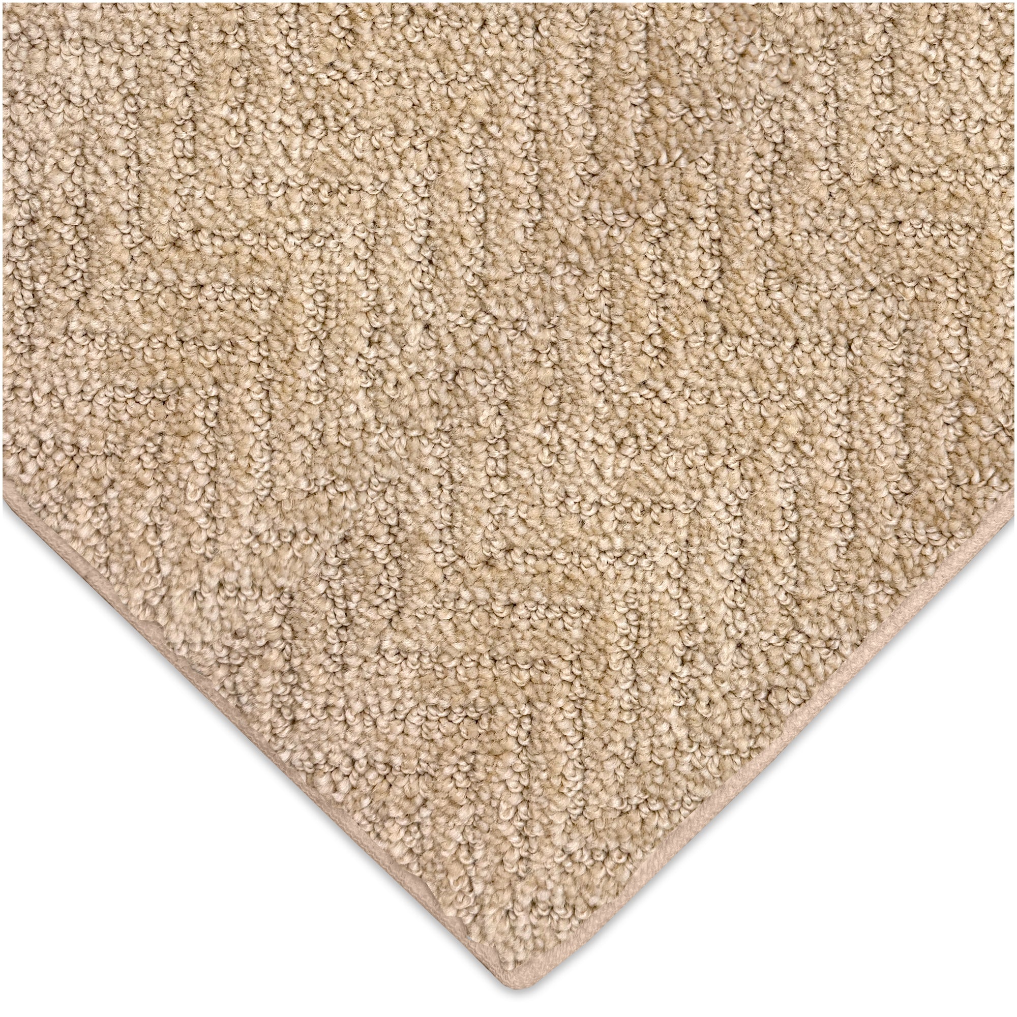 Neutral Geometric Weave Rug Sample | Color & Texture Swatch