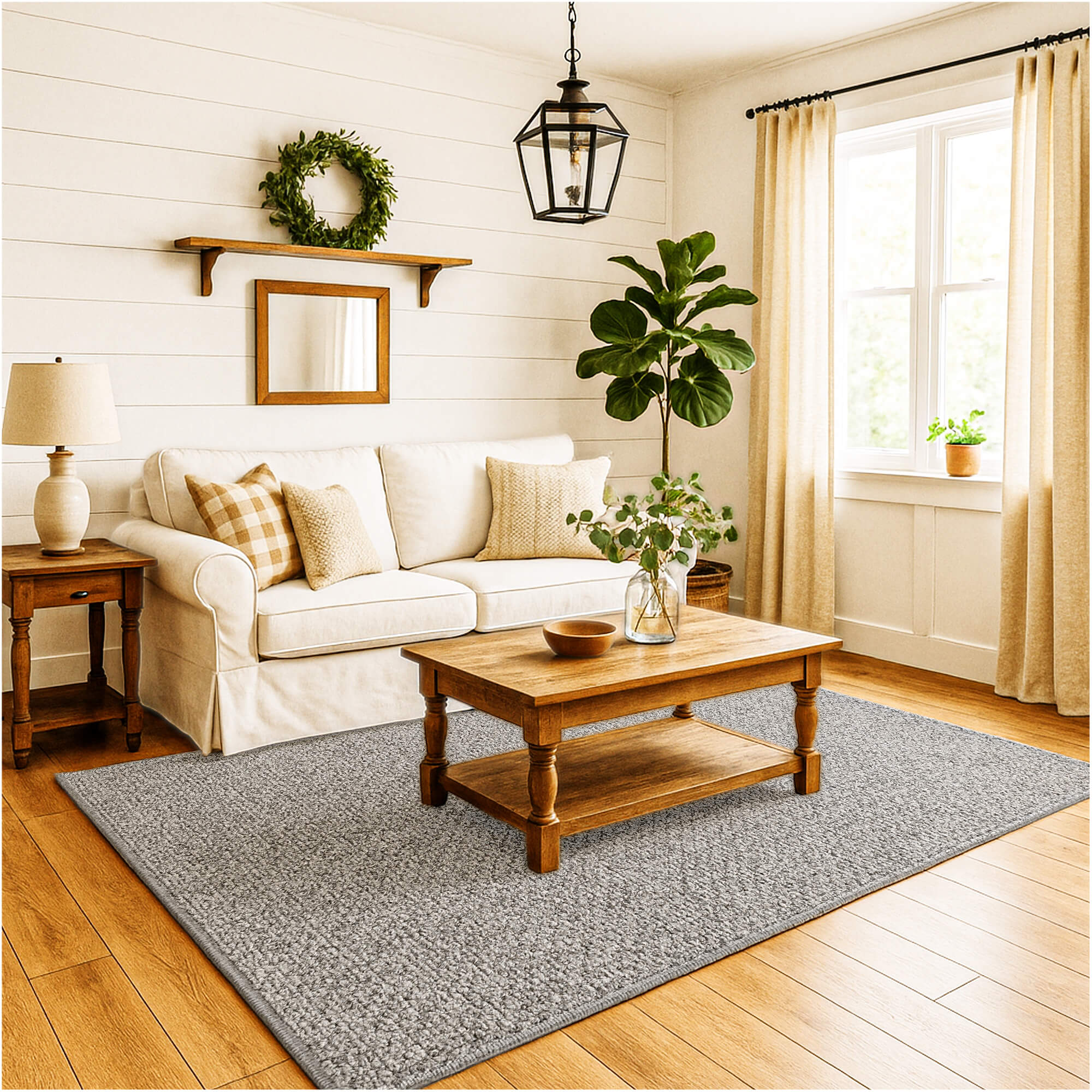 Dream Land Berber Rug – Wool-Inspired Indoor Area Rug, Custom Sizes Available