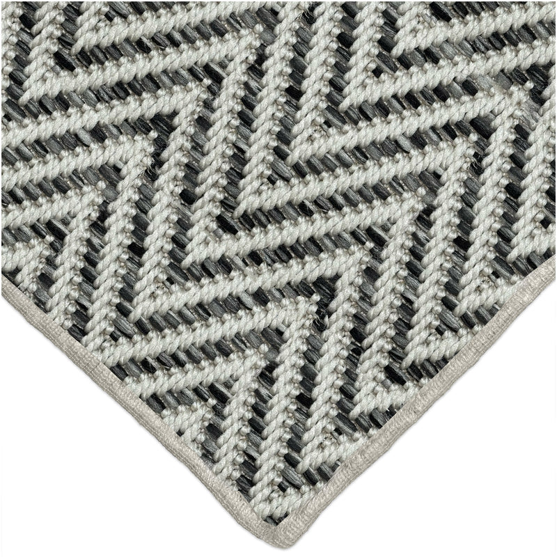 Tortola Chevron Indoor-Outdoor Area Rug | Custom Sizes Available
