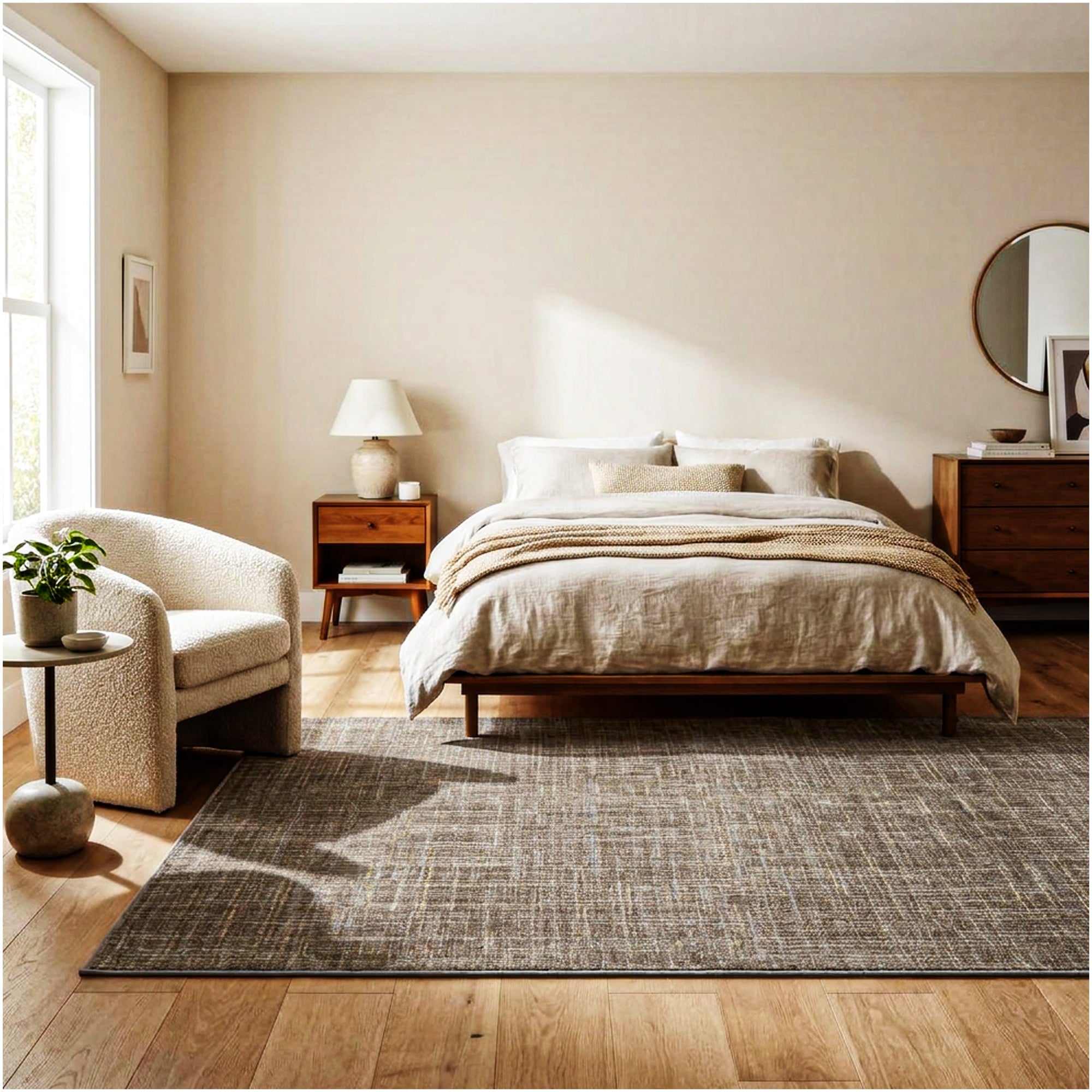 Milliken Stitches Indoor Area Rug – Standard Sizes & Color Options