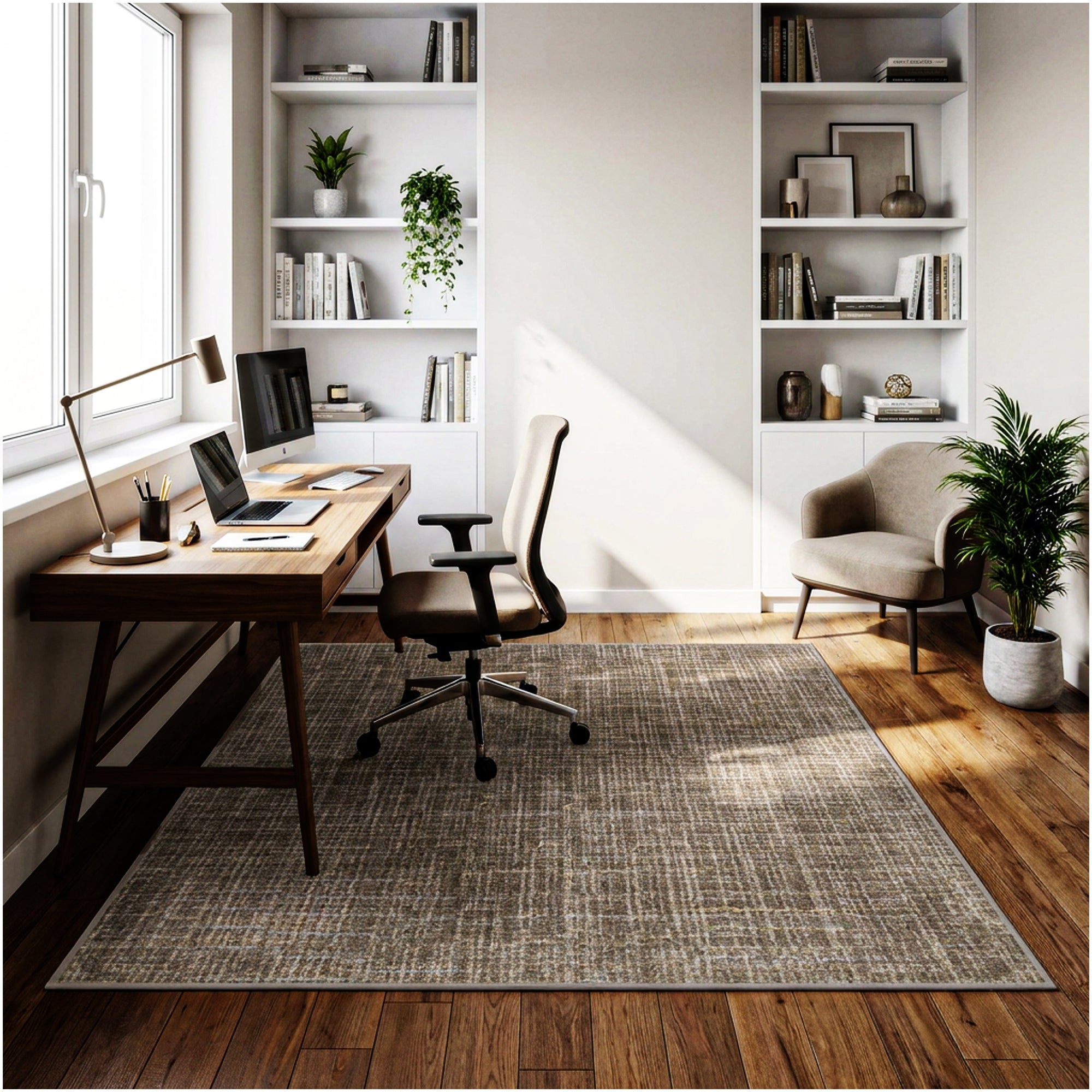 Milliken Stitches Indoor Area Rug – Standard Sizes & Color Options
