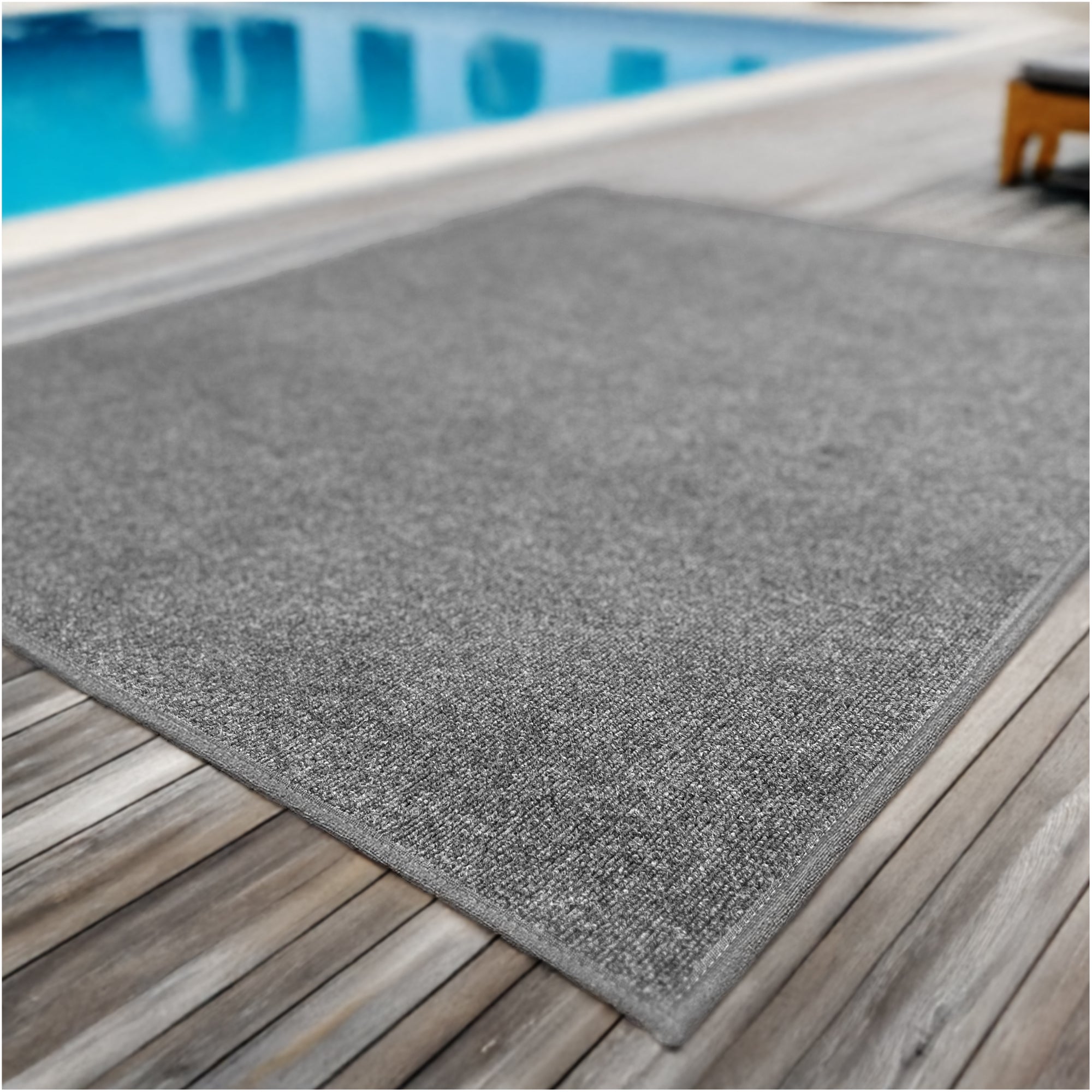 Roanoke Rib Indoor-Outdoor Area Rug in Custom Sizes - Sample