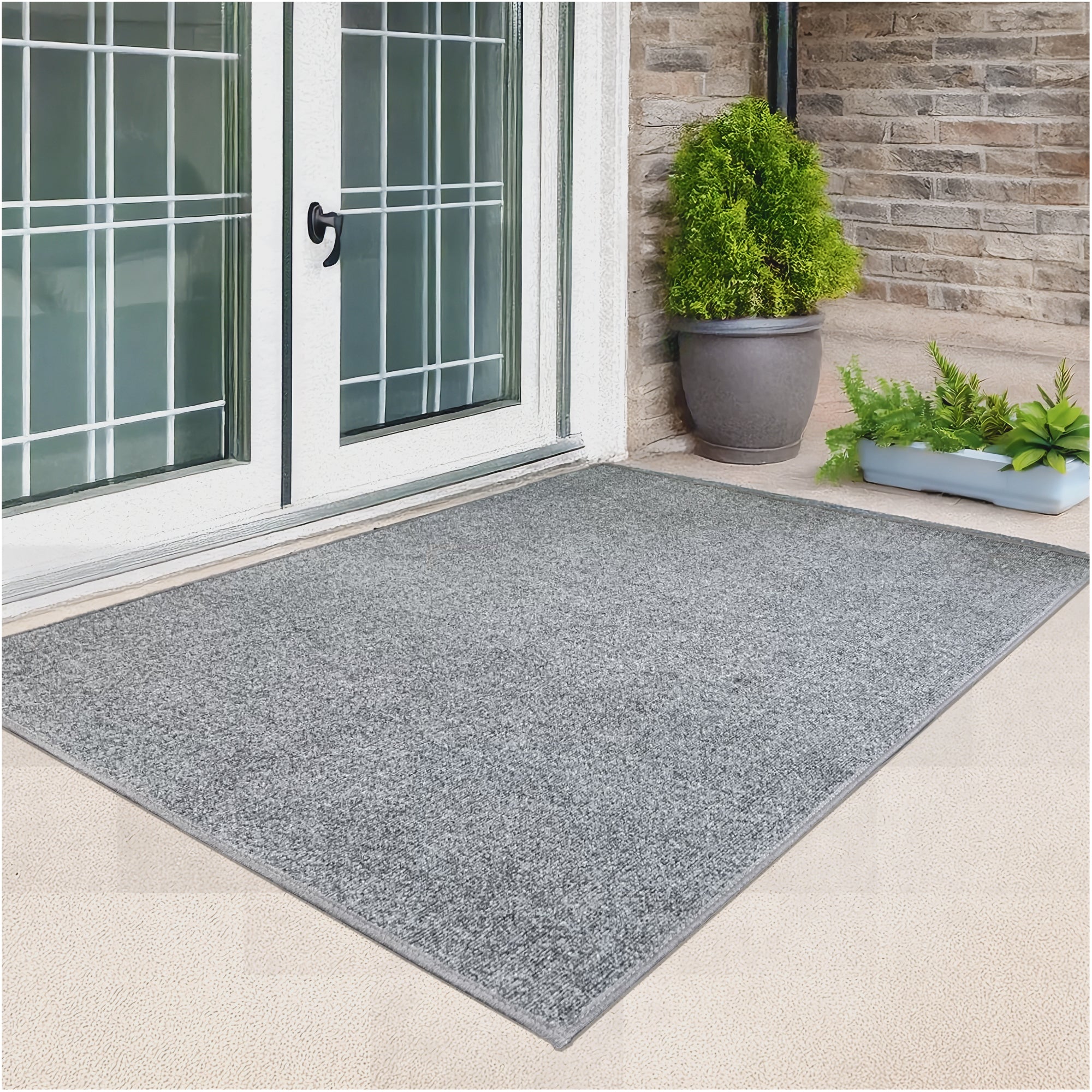 Roanoke Rib Indoor-Outdoor Area Rug in Custom Sizes - Sample
