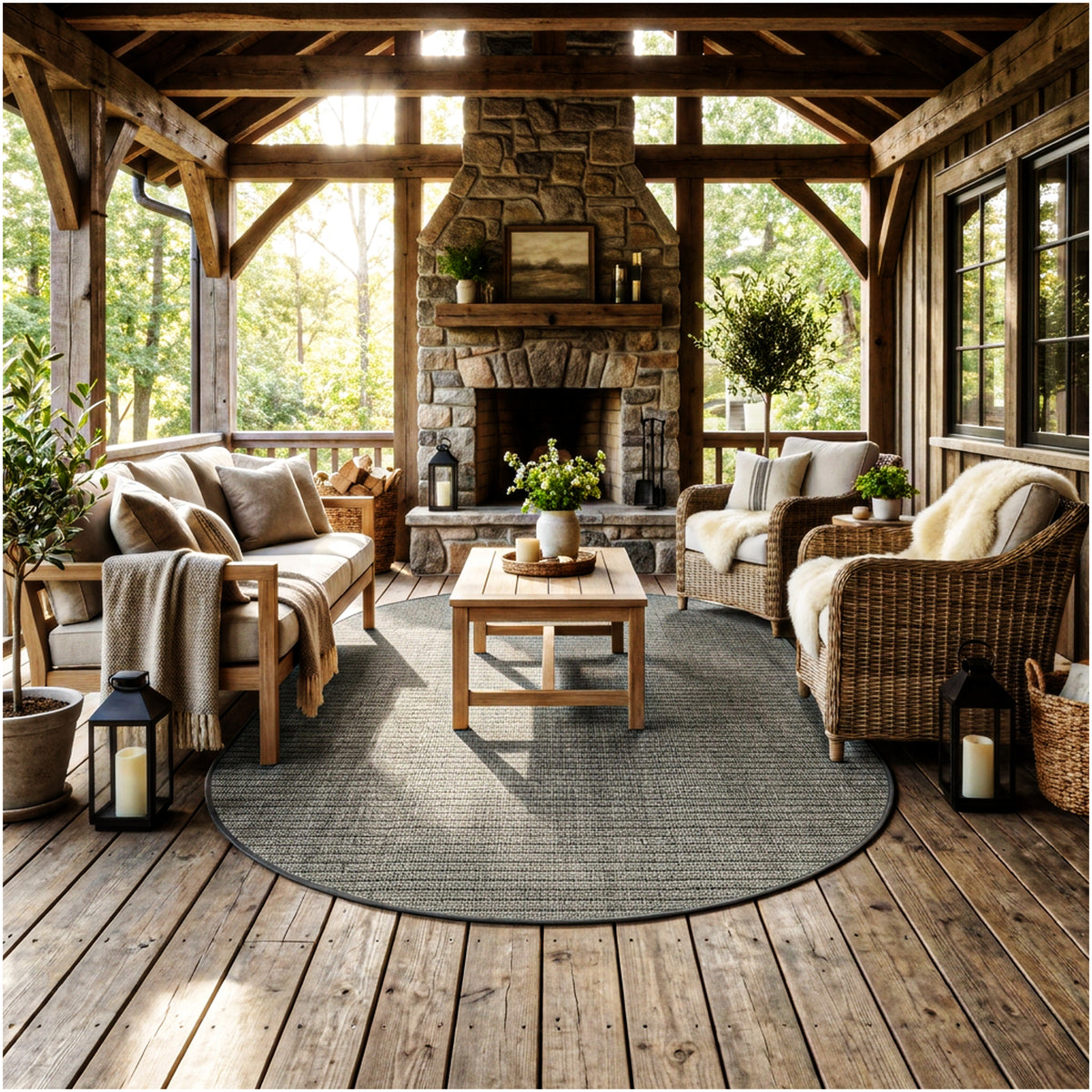 Antigua Indoor & Outdoor Area Rug – Custom Cut Carpet