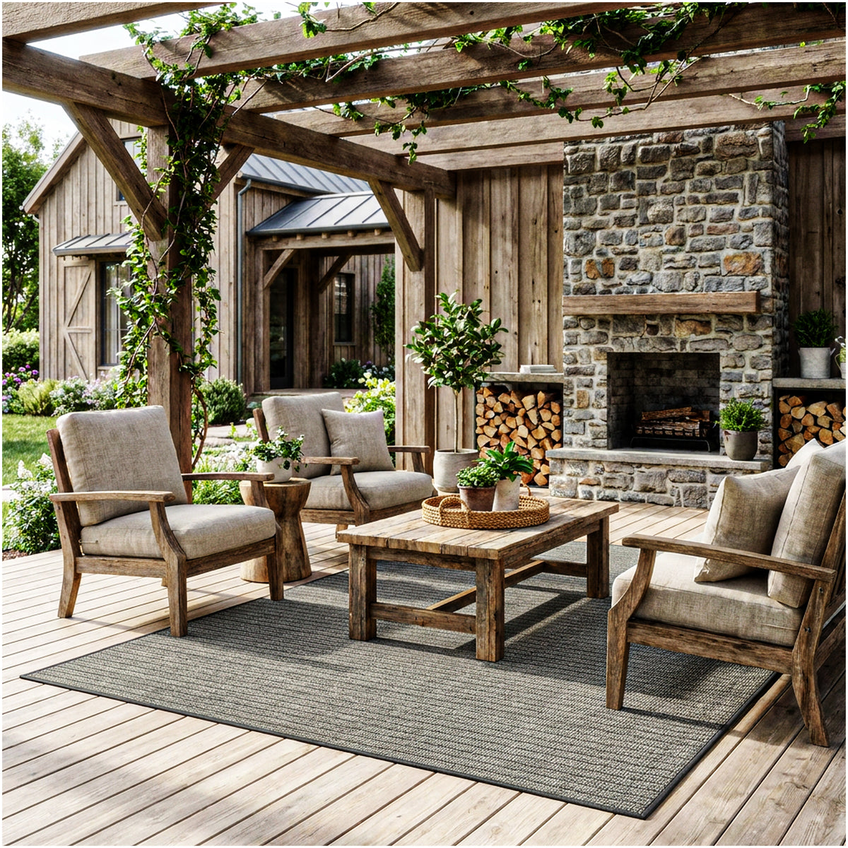 Antigua Indoor & Outdoor Area Rug – Custom Cut Carpet