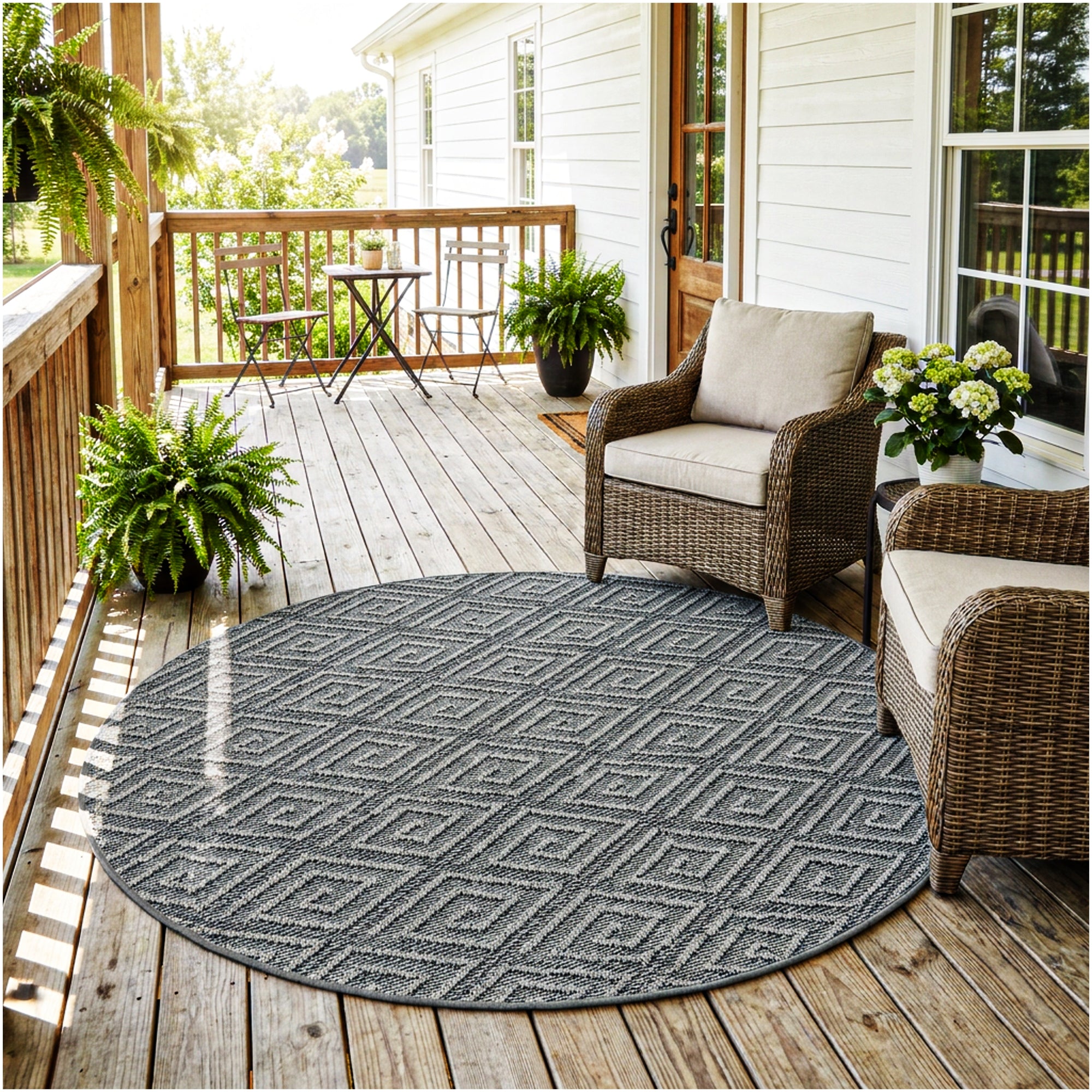 Curacao Custom Cut Indoor & Outdoor Area Rug – Custom Sizes