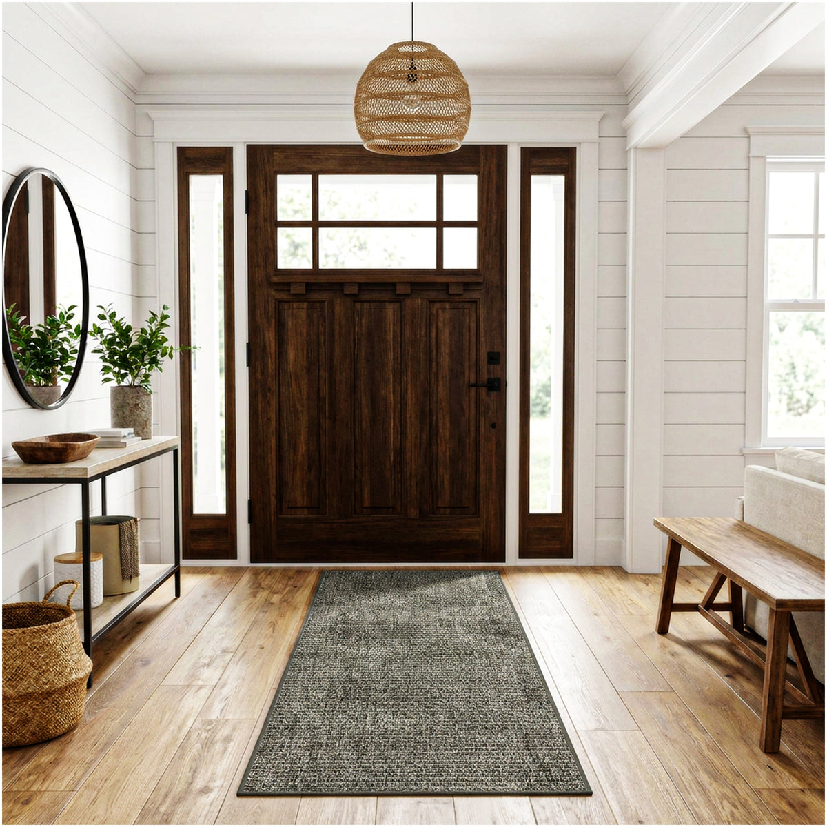 Dominica Indoor Outdoor Area Rug – Custom Size Patio Rug