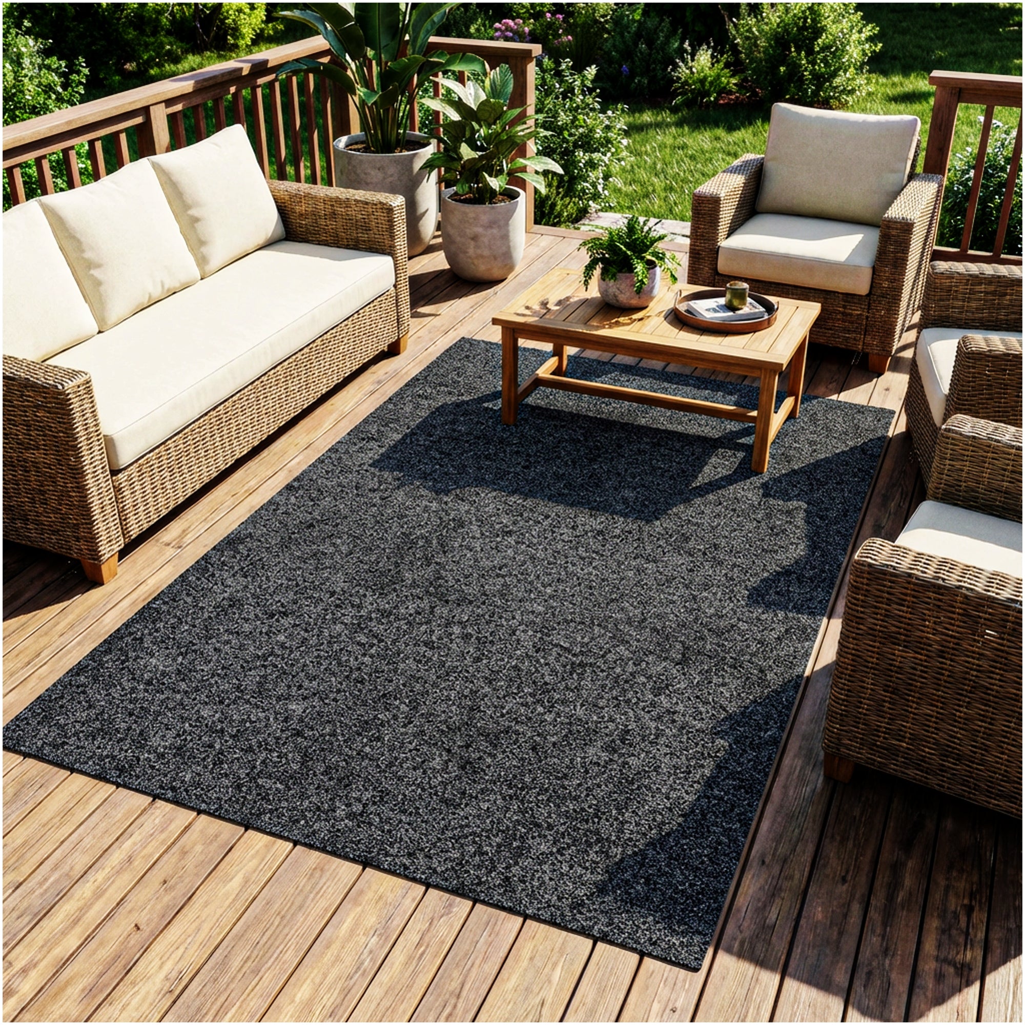 Grizzly Turf Indoor/Outdoor Area Rug – Durable, Weatherproof, Custom Cut