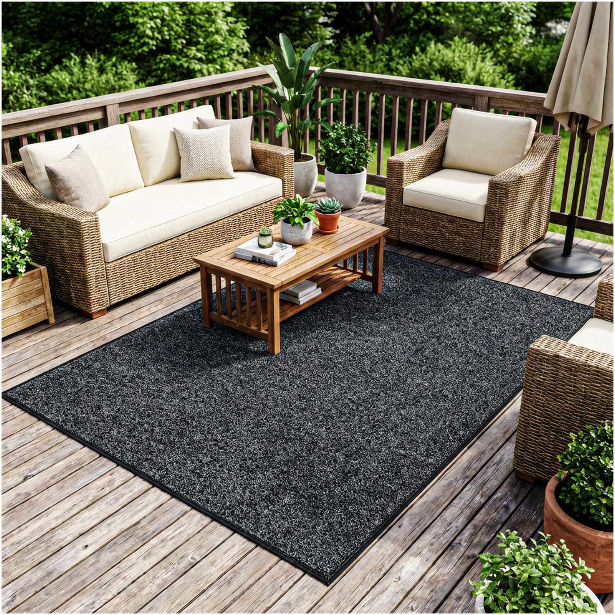 Grizzly Turf Indoor/Outdoor Area Rug – Durable, Weatherproof, Custom Cut