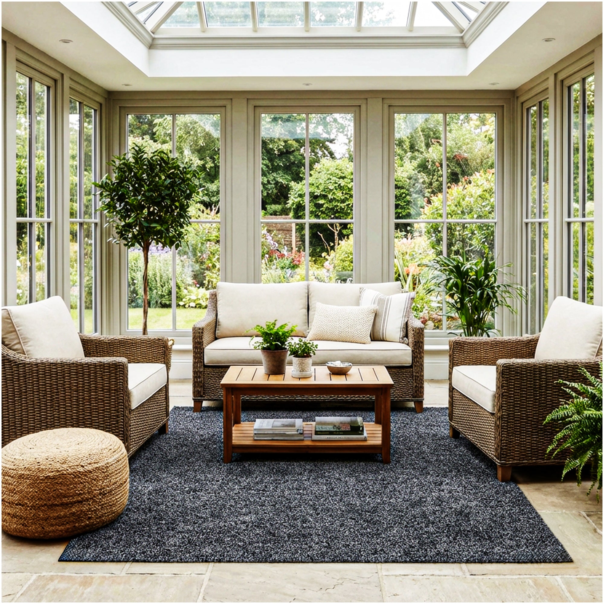 Grizzly Turf Indoor/Outdoor Area Rug – Durable, Weatherproof, Custom Cut