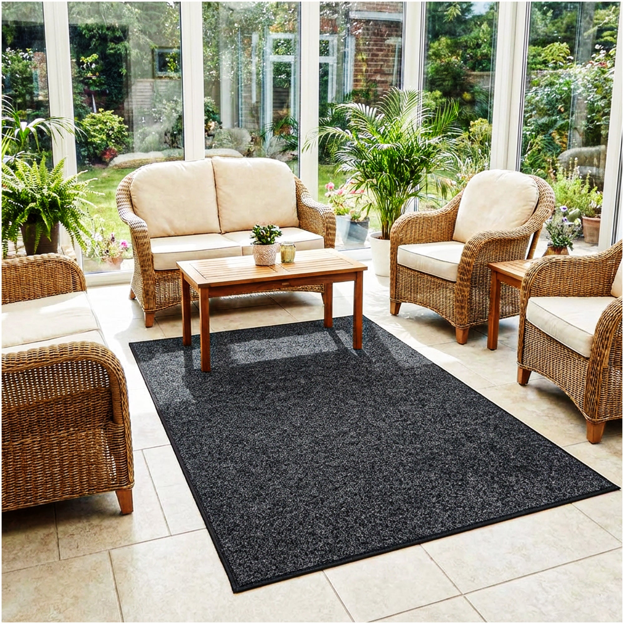 Grizzly Turf Indoor/Outdoor Area Rug – Durable, Weatherproof, Custom Cut