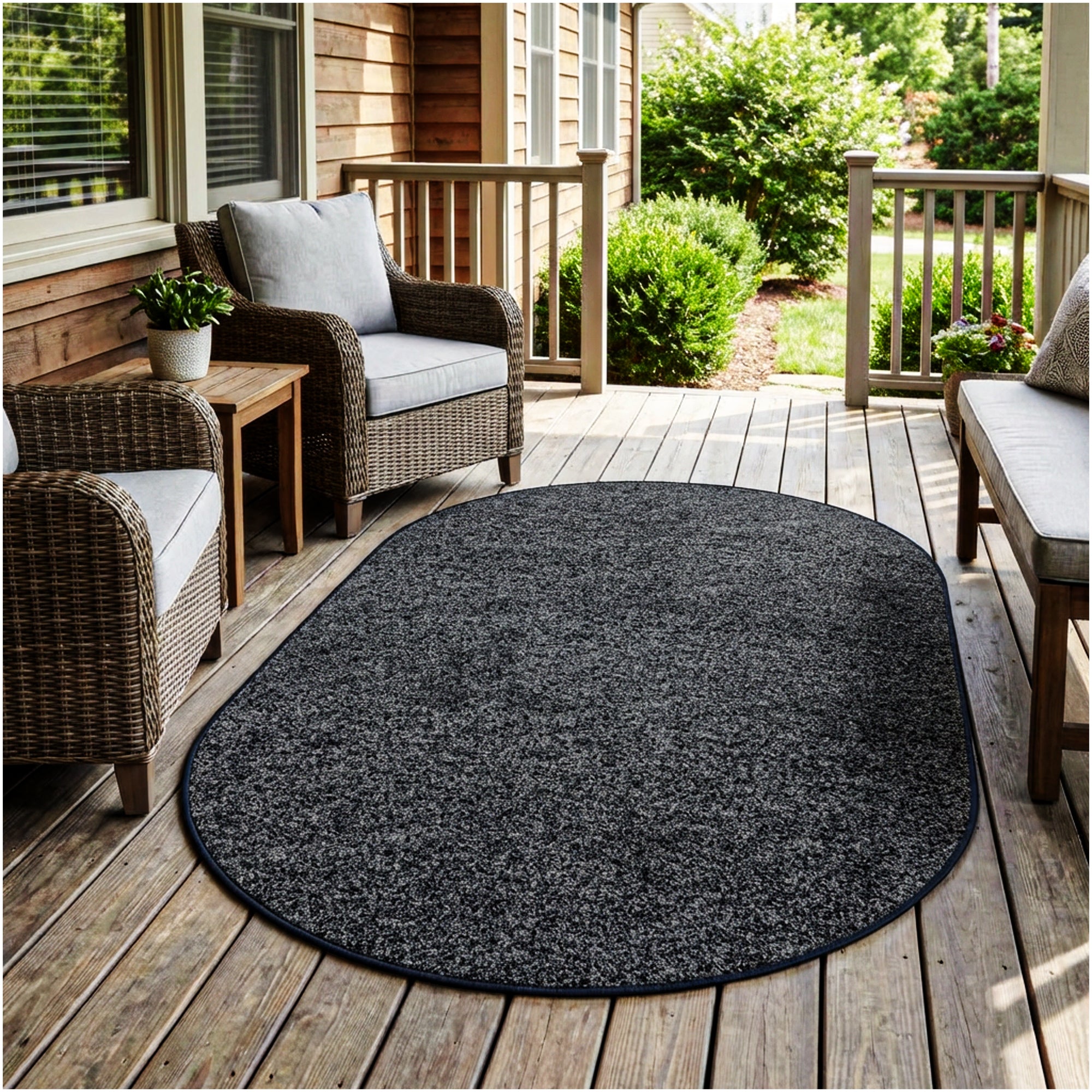 Grizzly Turf Indoor/Outdoor Area Rug – Durable, Weatherproof, Custom Cut