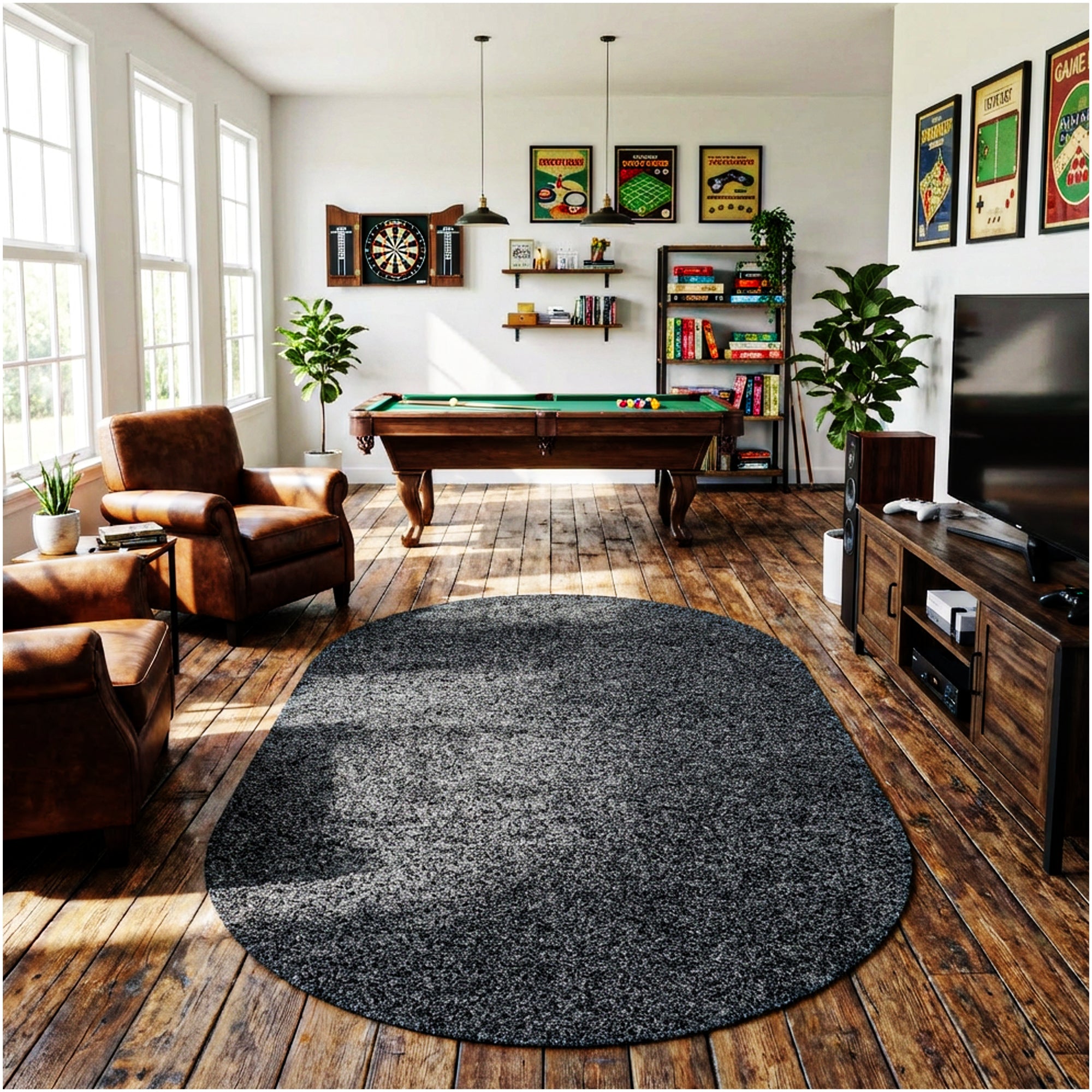 Grizzly Turf Indoor/Outdoor Area Rug – Durable, Weatherproof, Custom Cut